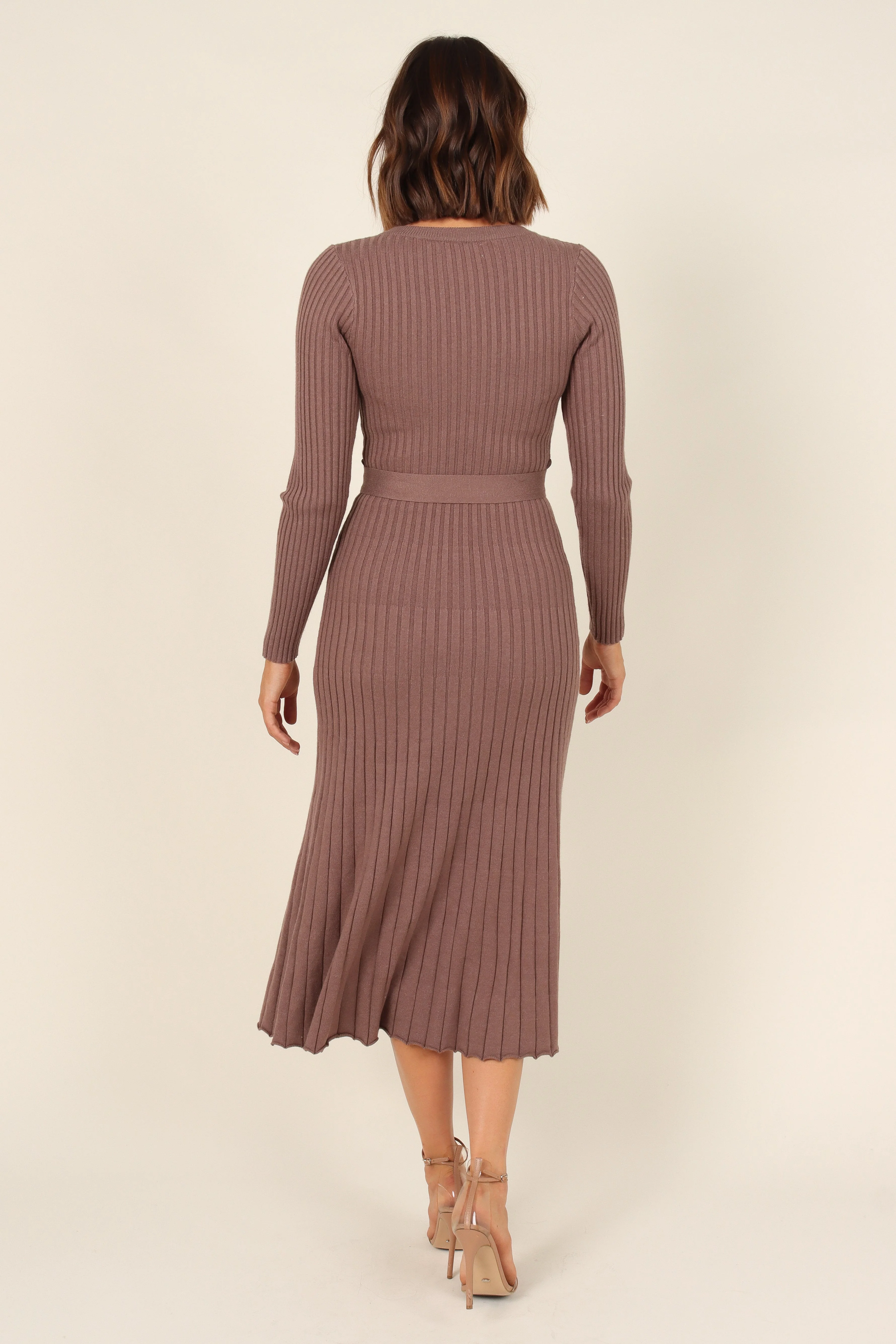 Reigan Dress - Mocha - Image 5
