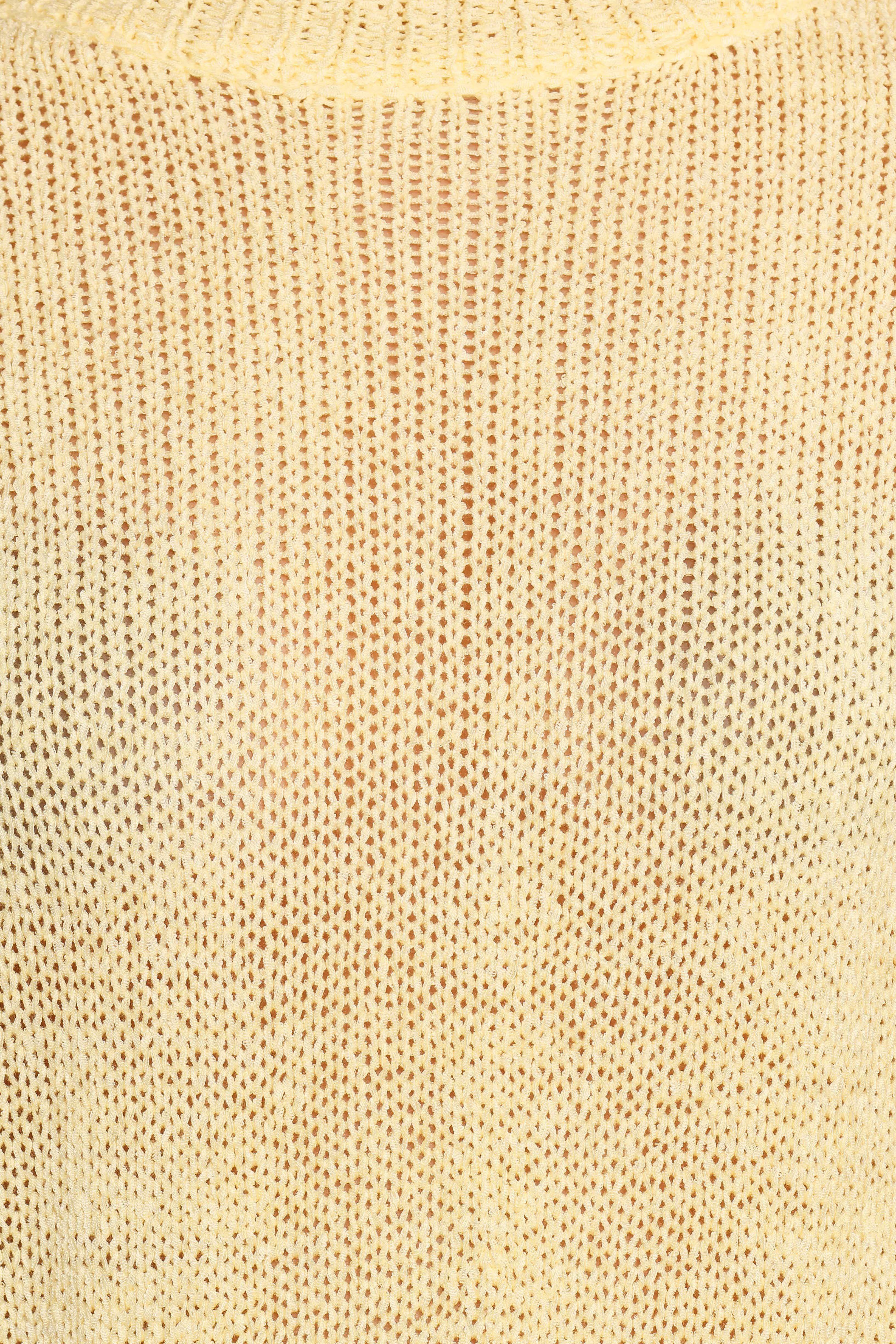 Rita Knitted Short Set - Yellow - Image 10
