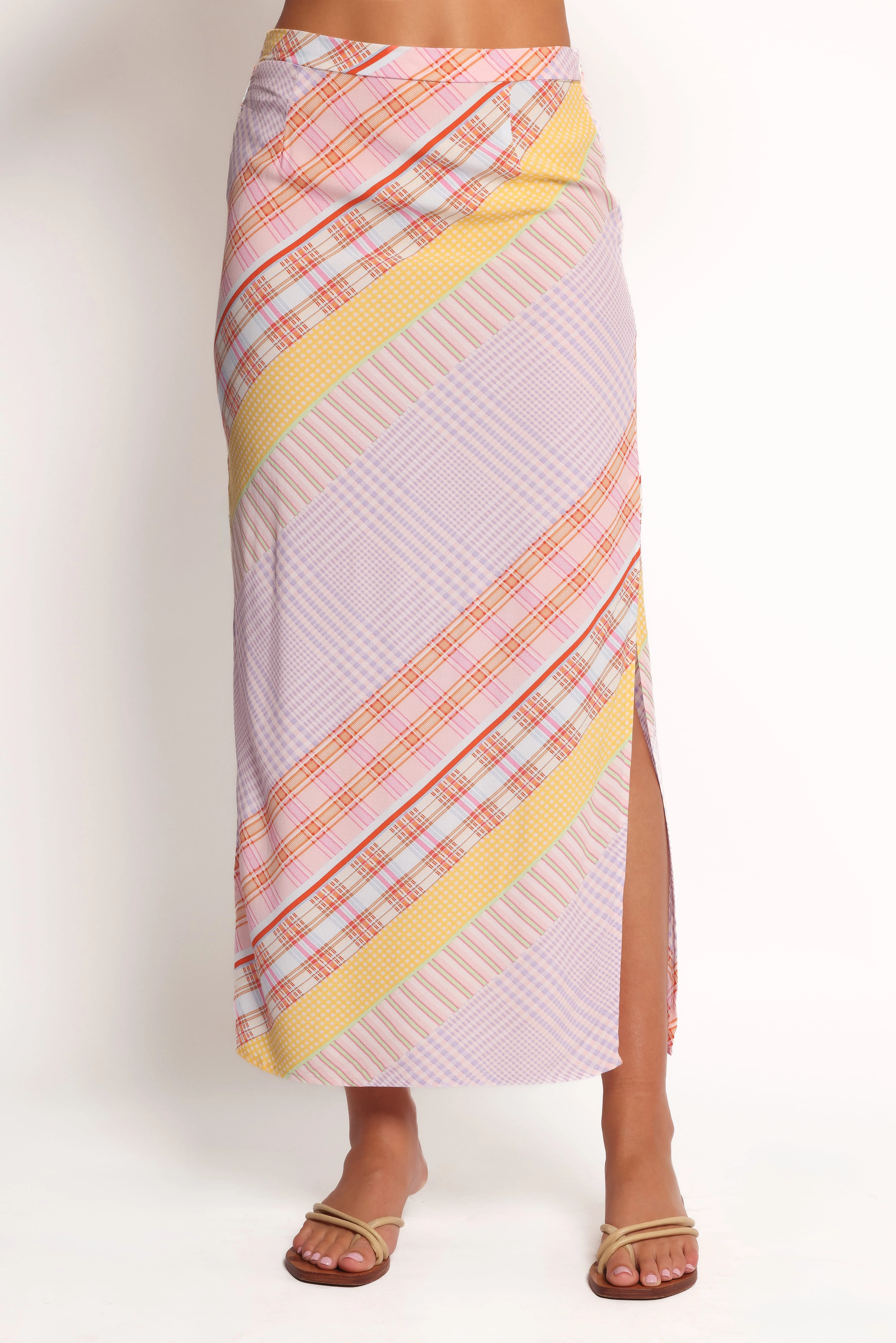 Riven Skirt Set - Pink Plaid - Image 5