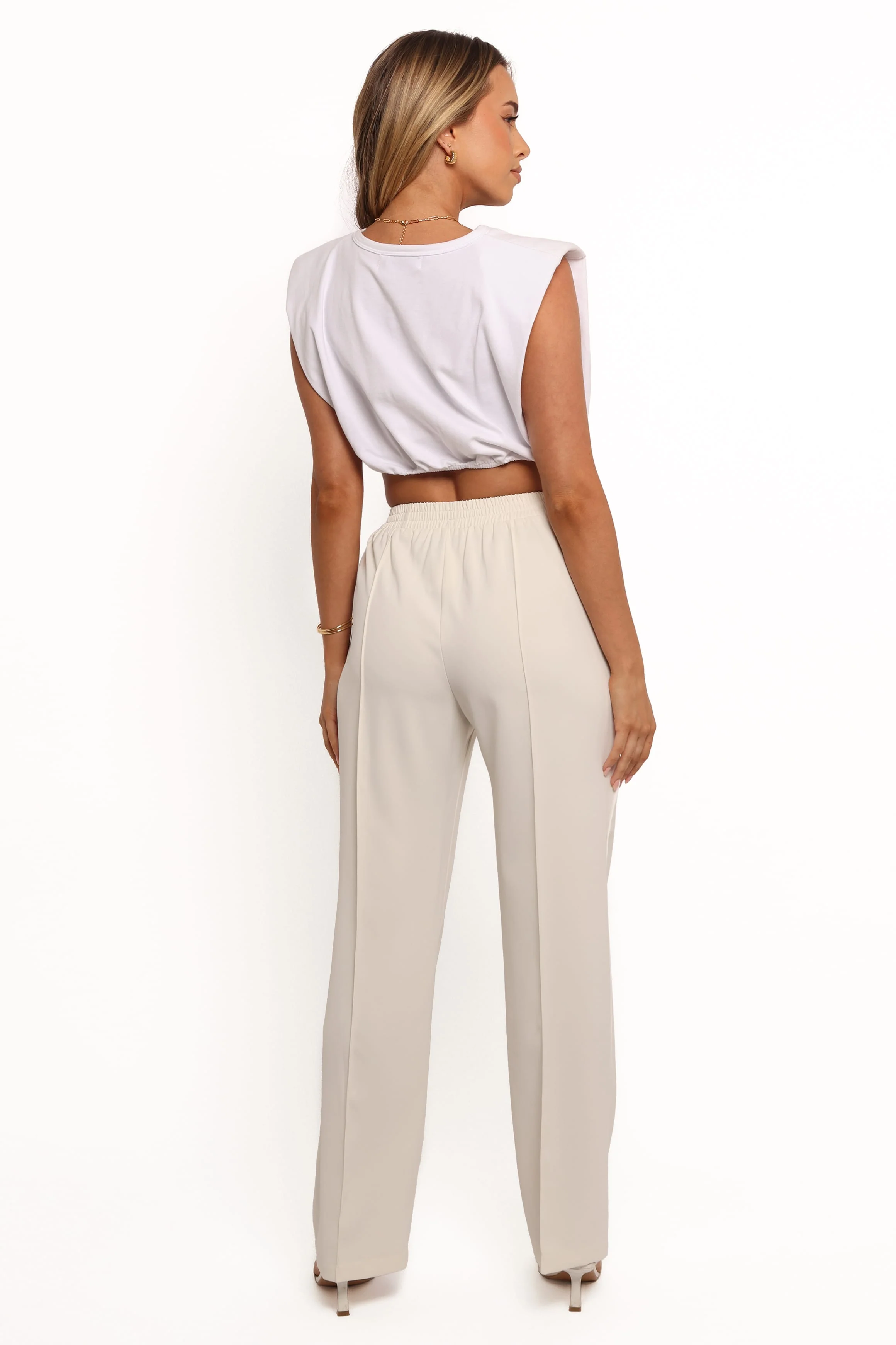 Roben Pants - White Cream - Image 4