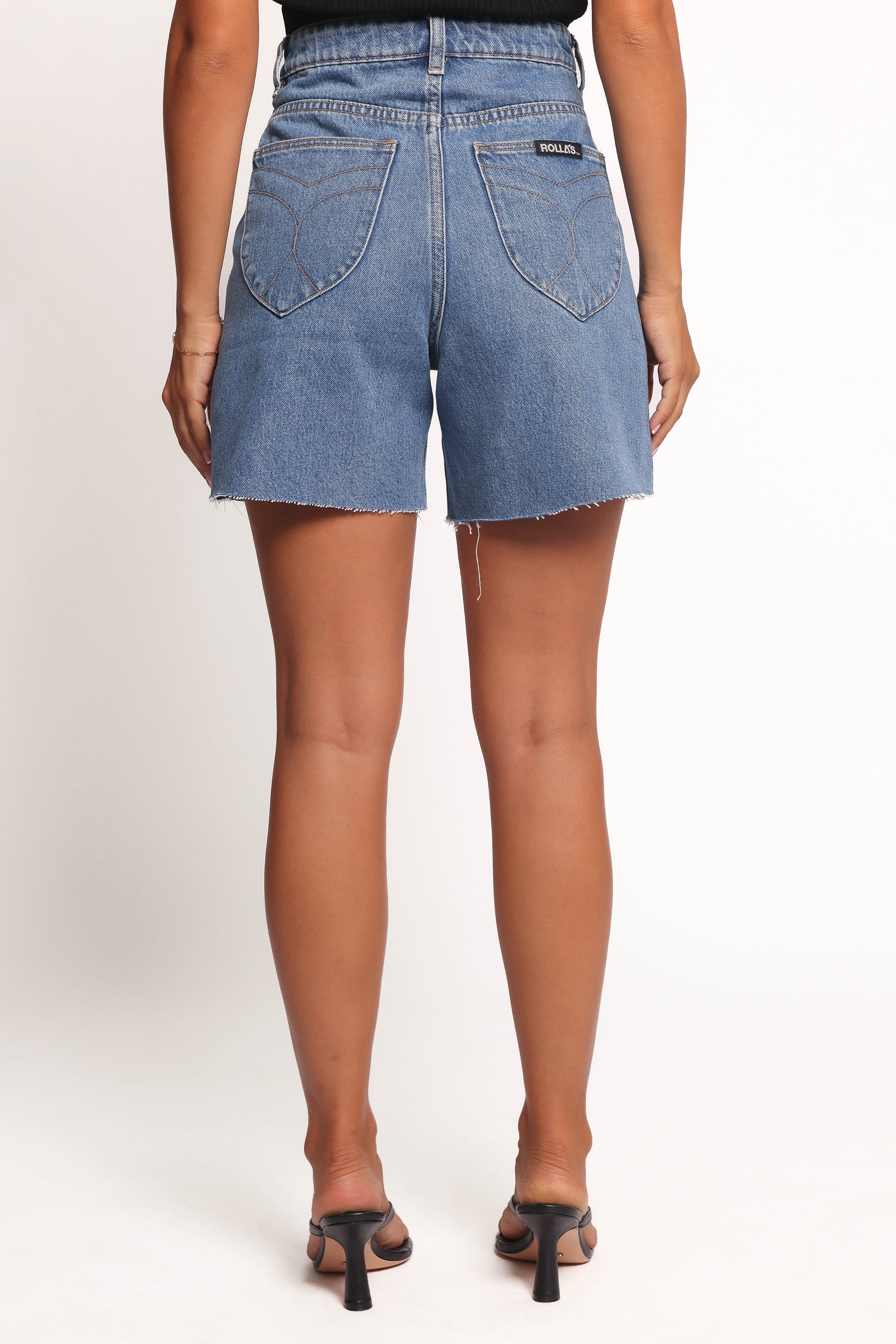 Rollas 90s Relaxed Short - River Blue - Image 6