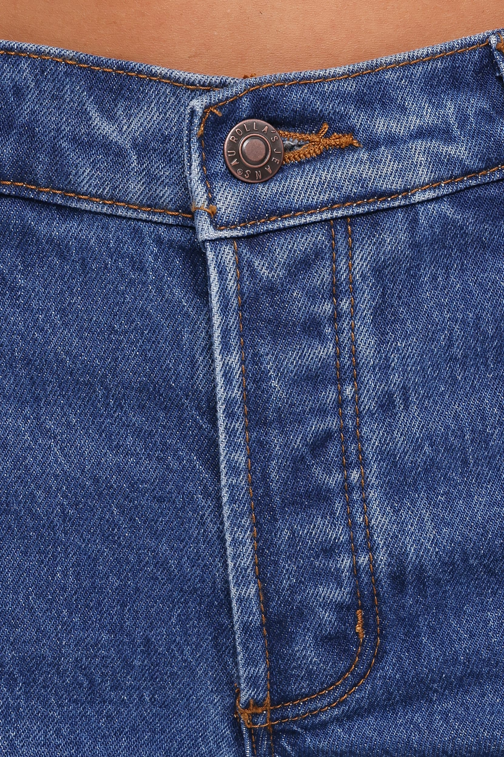 Rollas Downtown Flare Jeans - Canyon Stone - Image 7