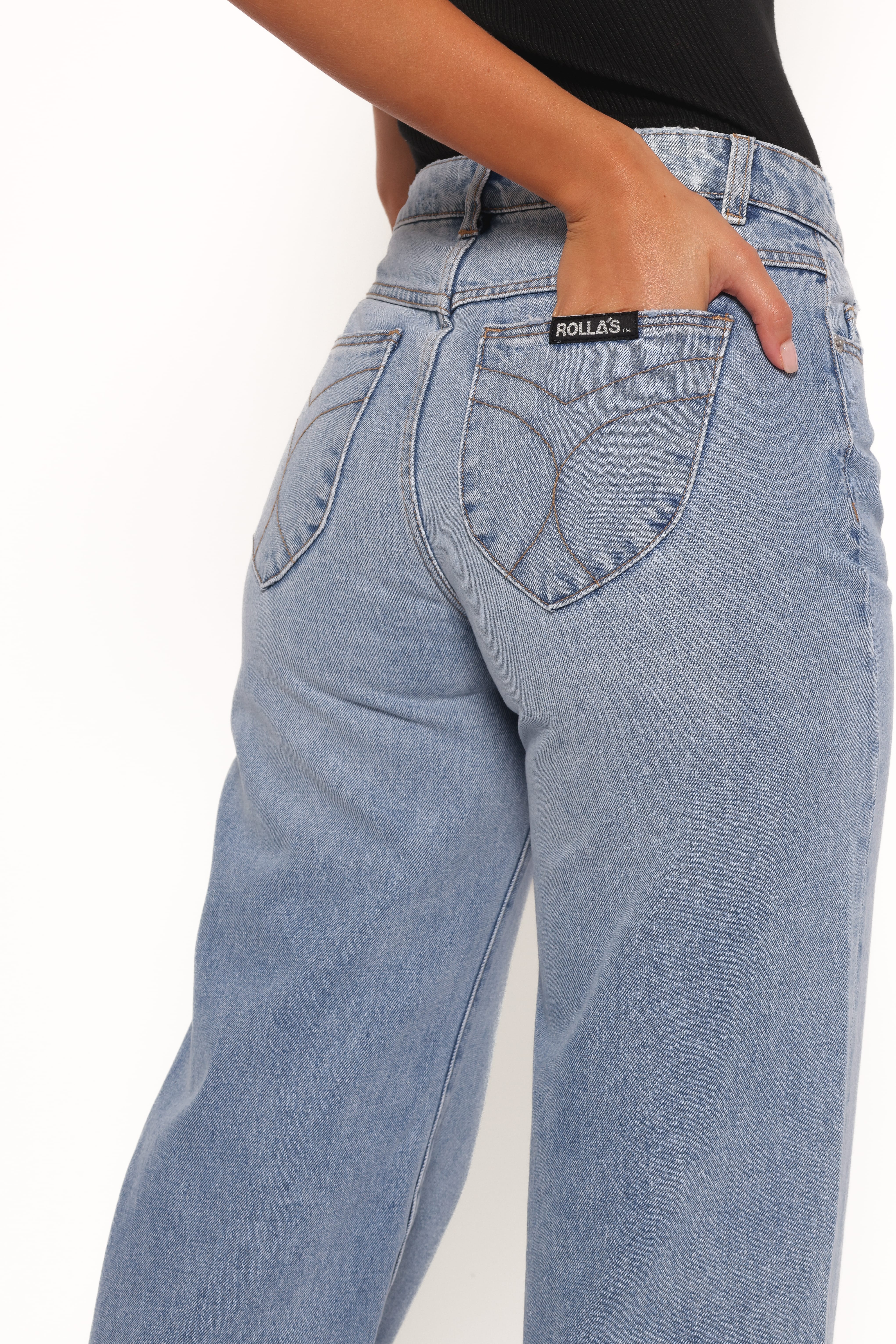 Rollas Kate Baggy - 90s Blue - Image 6
