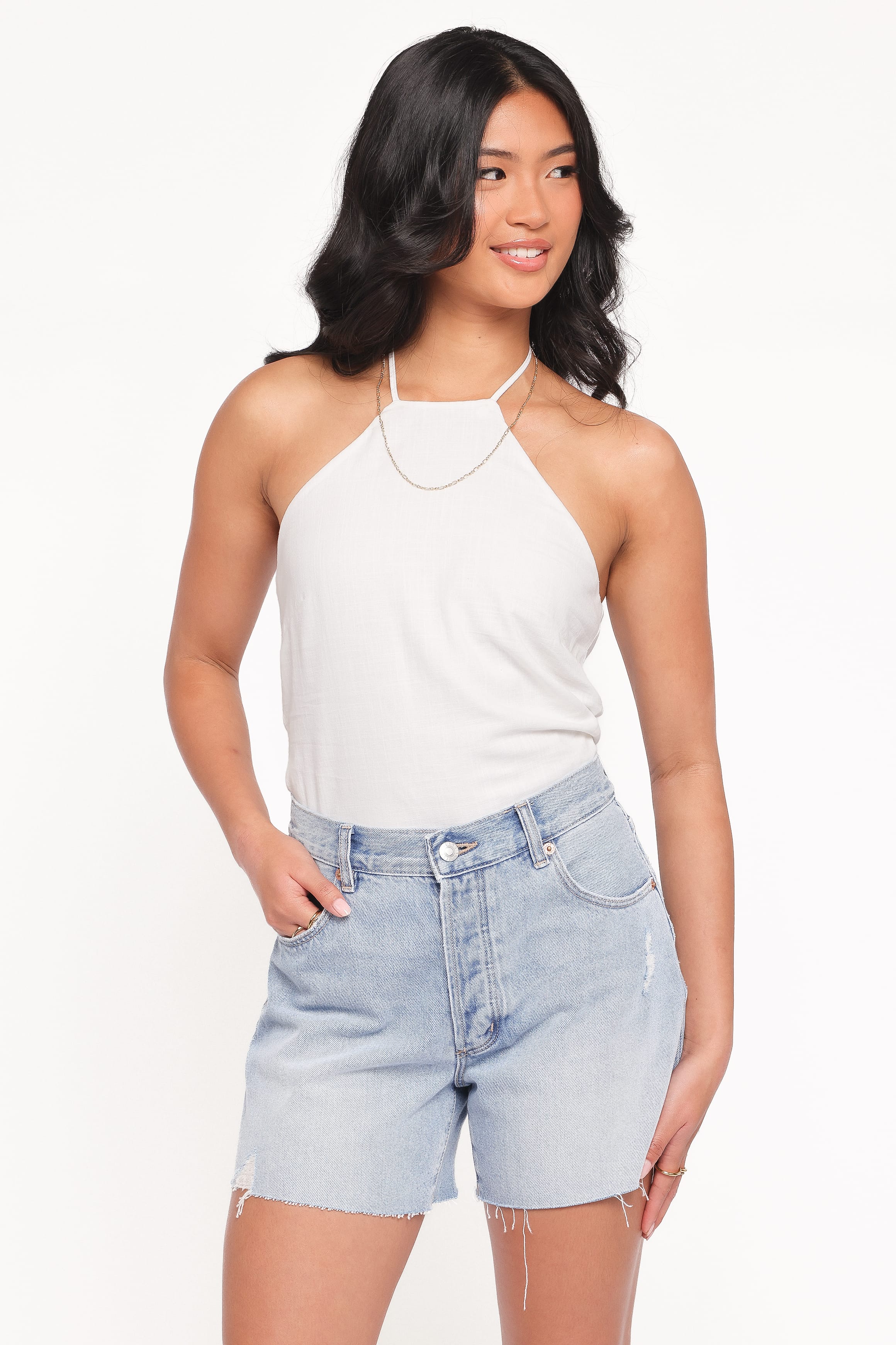 Rollas Lou Shorts - Sunshine Blue - Image 2