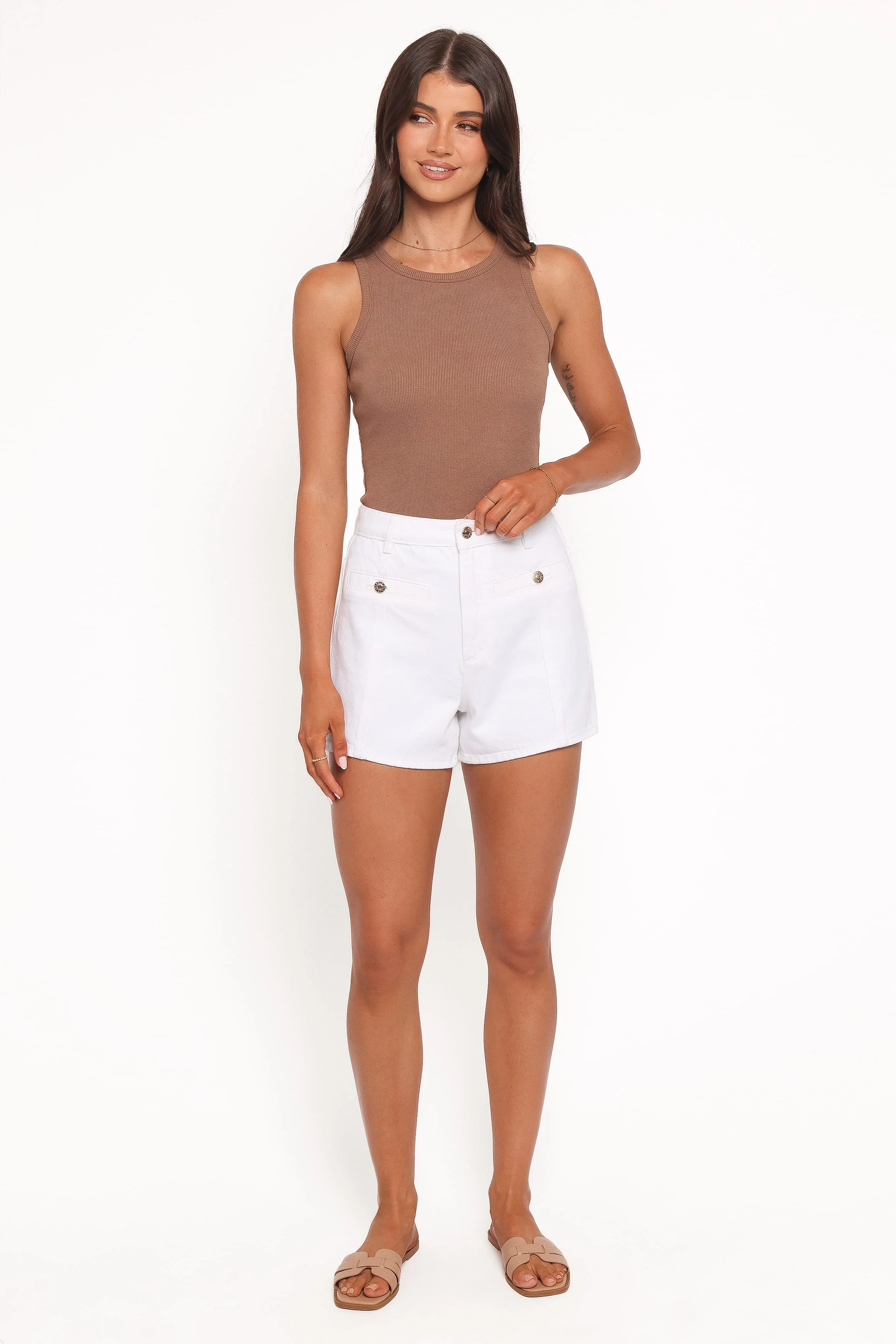 Rollas Mirage Short - White Gold - Image 5