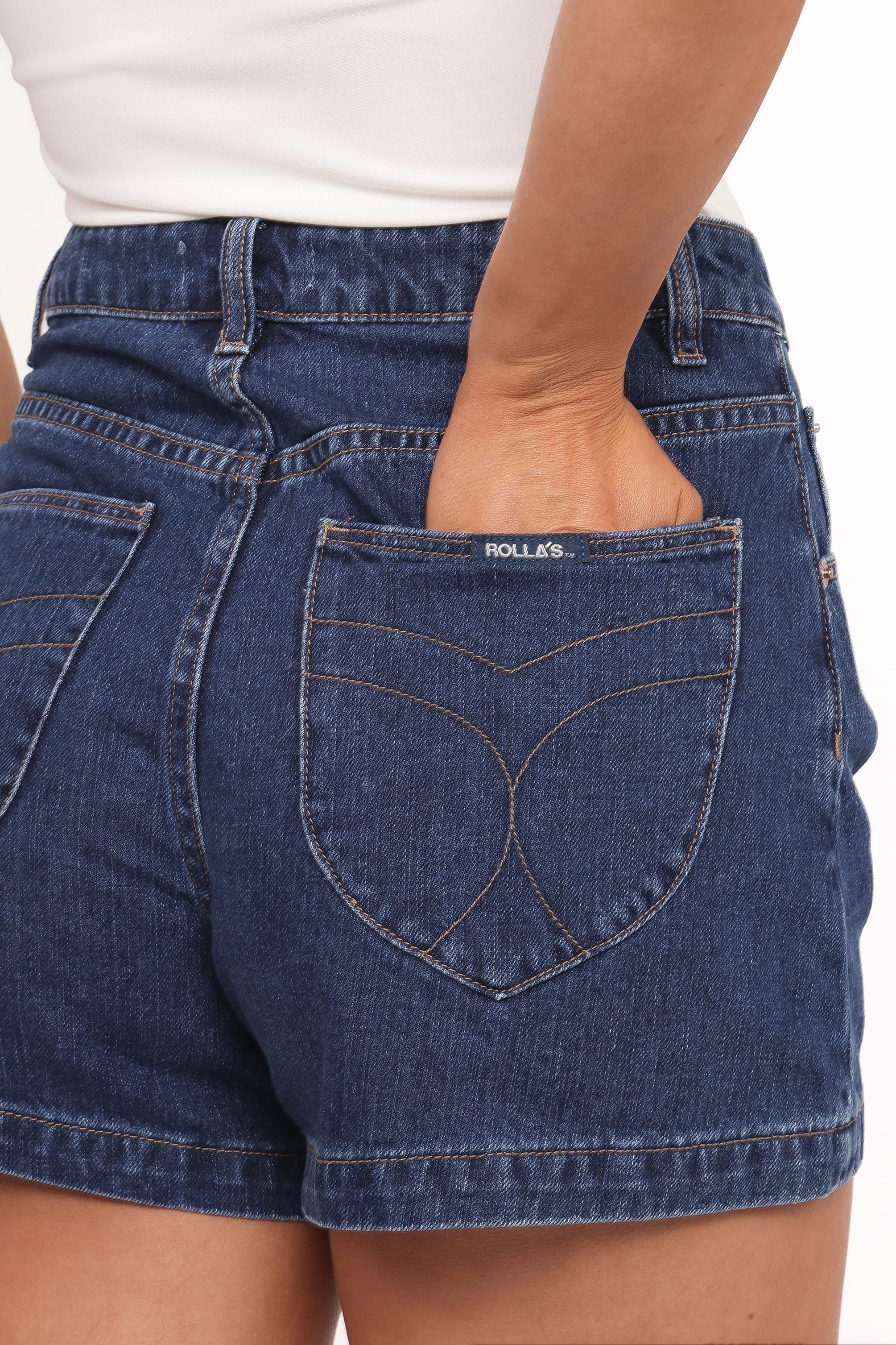 Rollas Mirage Shorts - Pacific Blue - Image 5