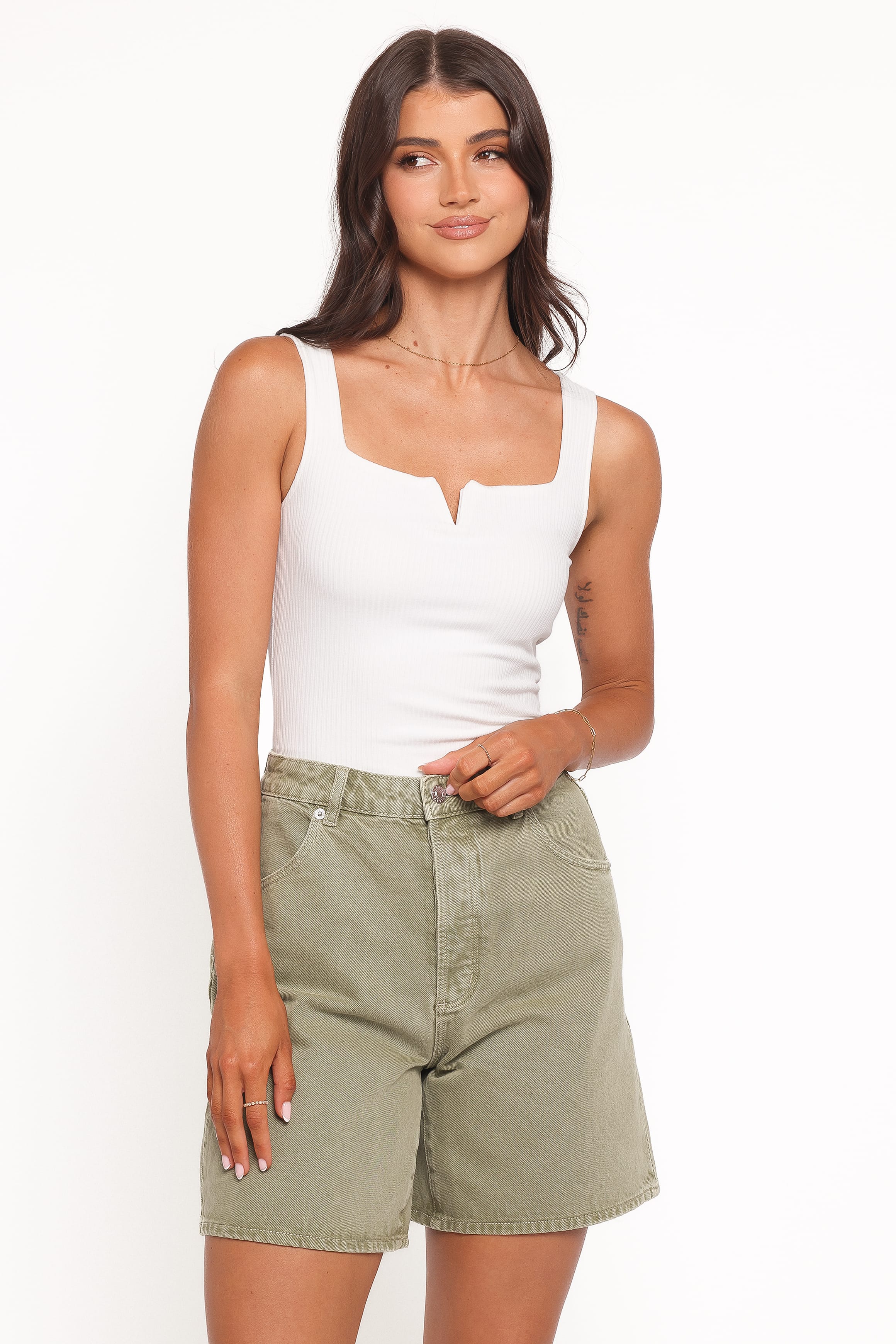 Rollas Super Mirage Shorts - Summer Olive - Image 2