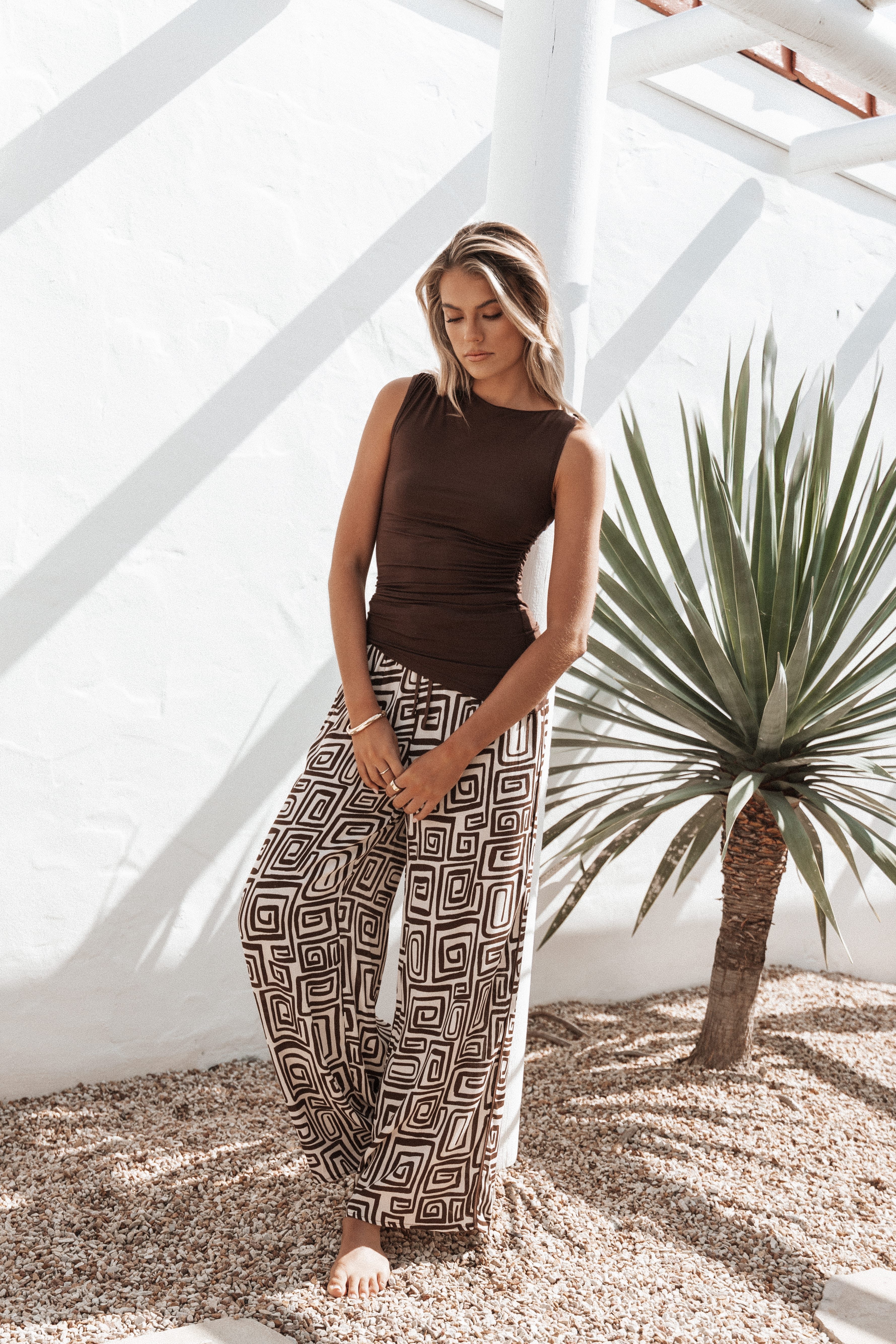 Romy Top - Chocolate Brown - Image 2