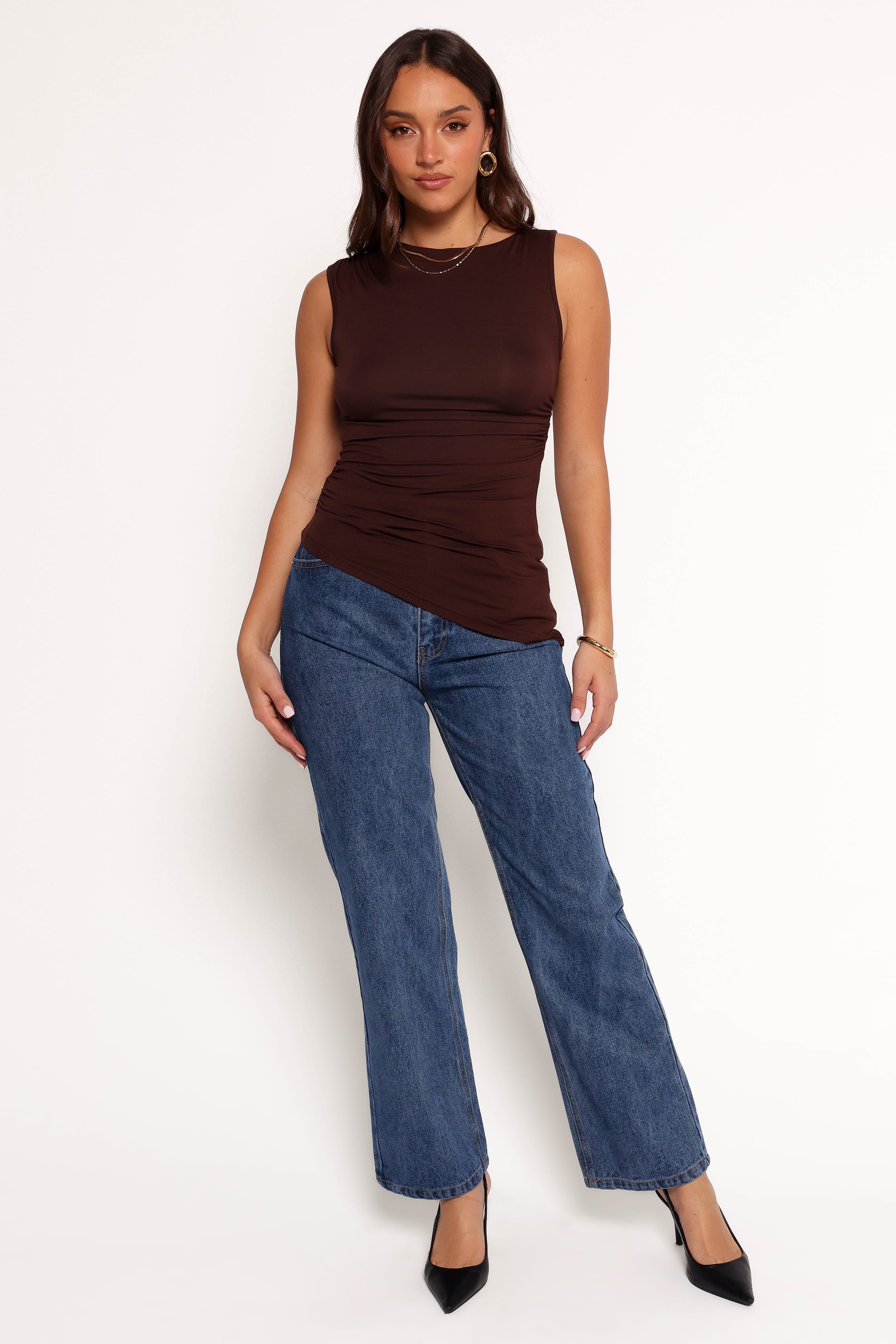 Romy Top - Chocolate Brown - Image 7