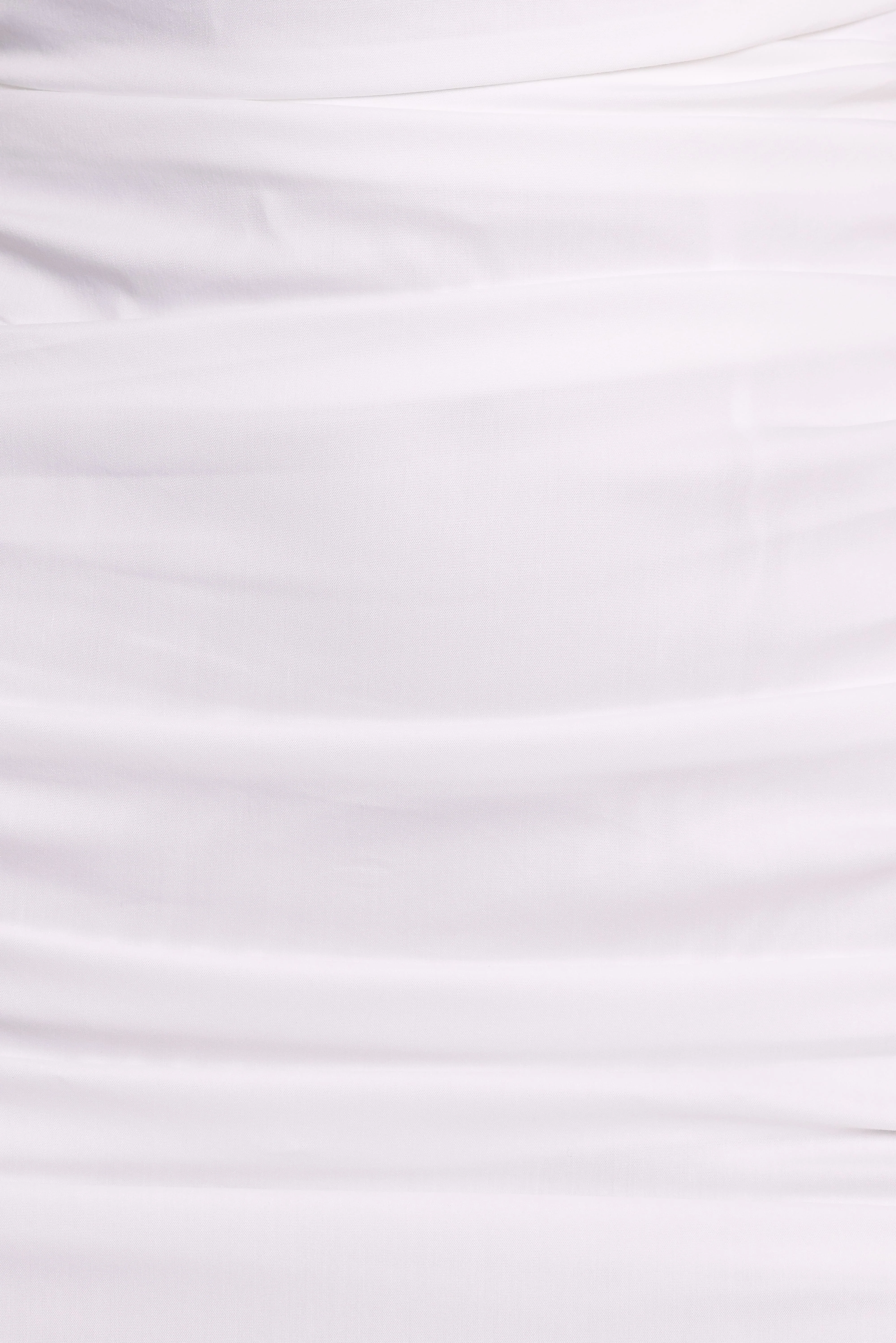 Roni One Shoulder Frill Mini Dress - Ivory - Image 8