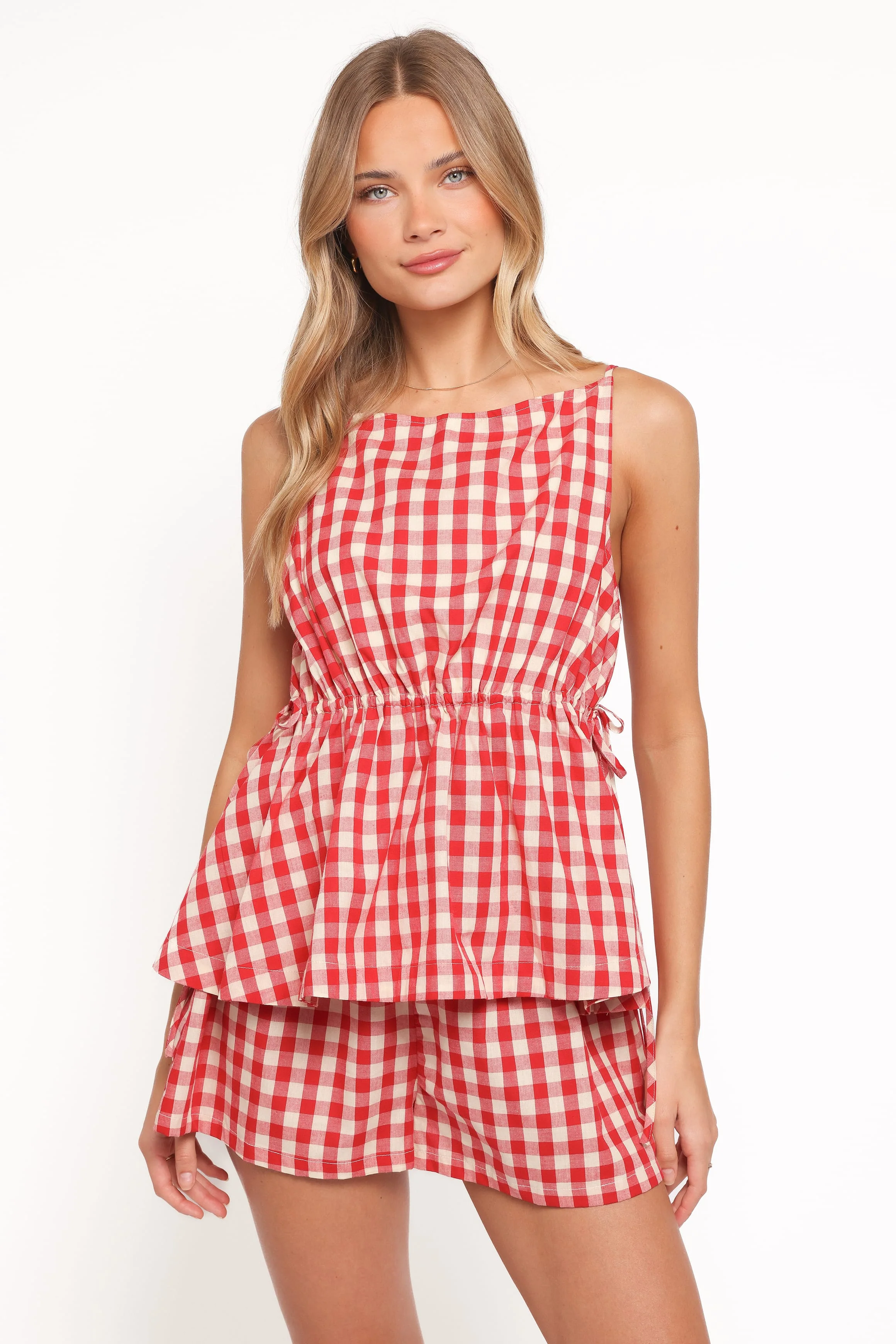 Rory Shorts - Red Gingham - Image 6
