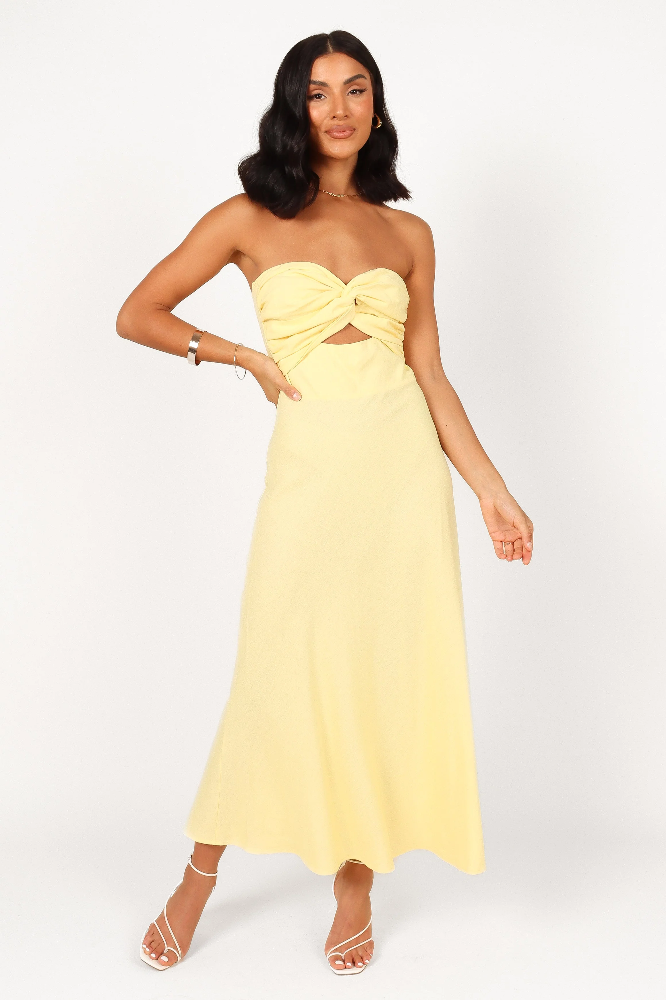 Rosetta Dress - Lemon - Image 5