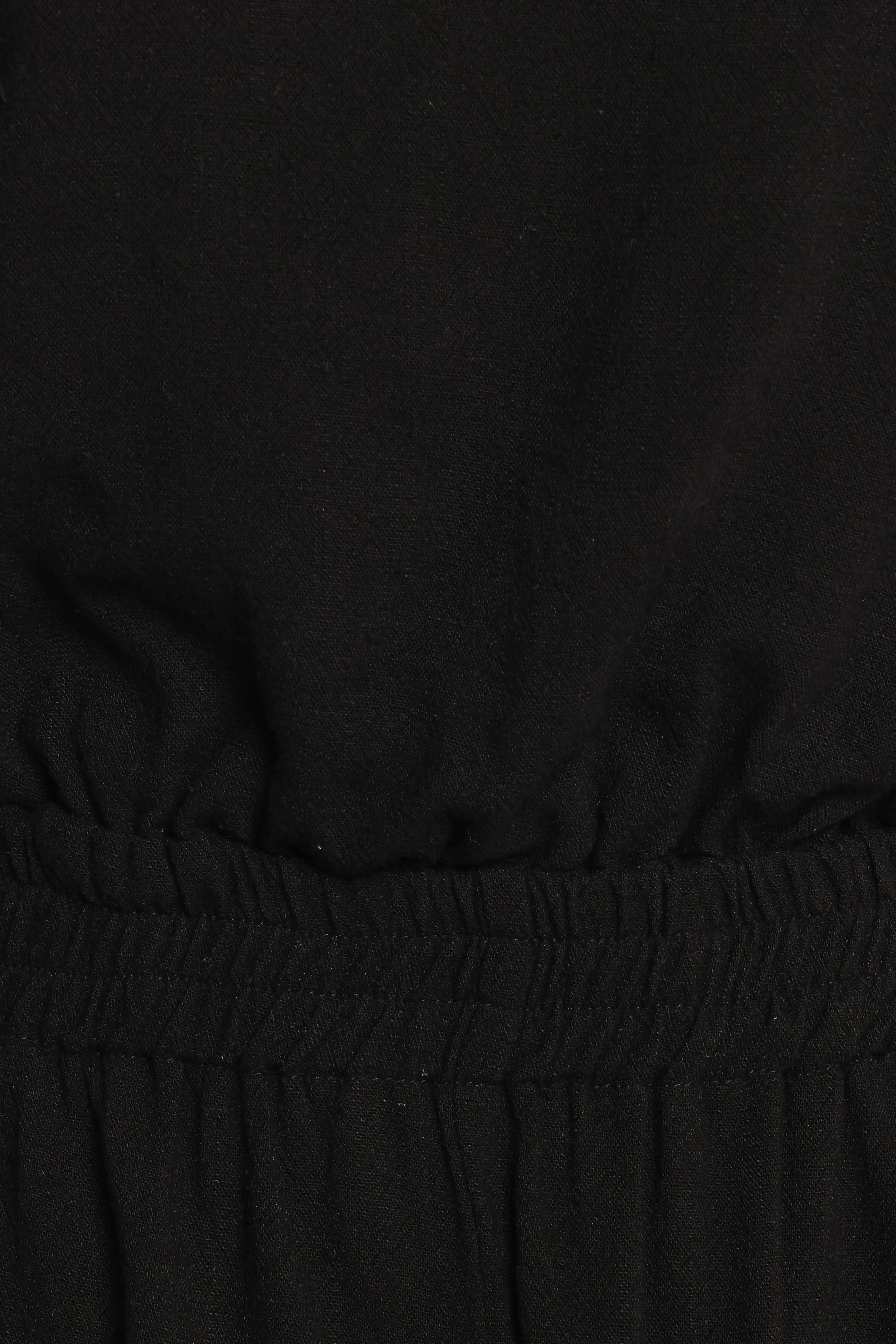 Sally Playsuit - Black - Image 8