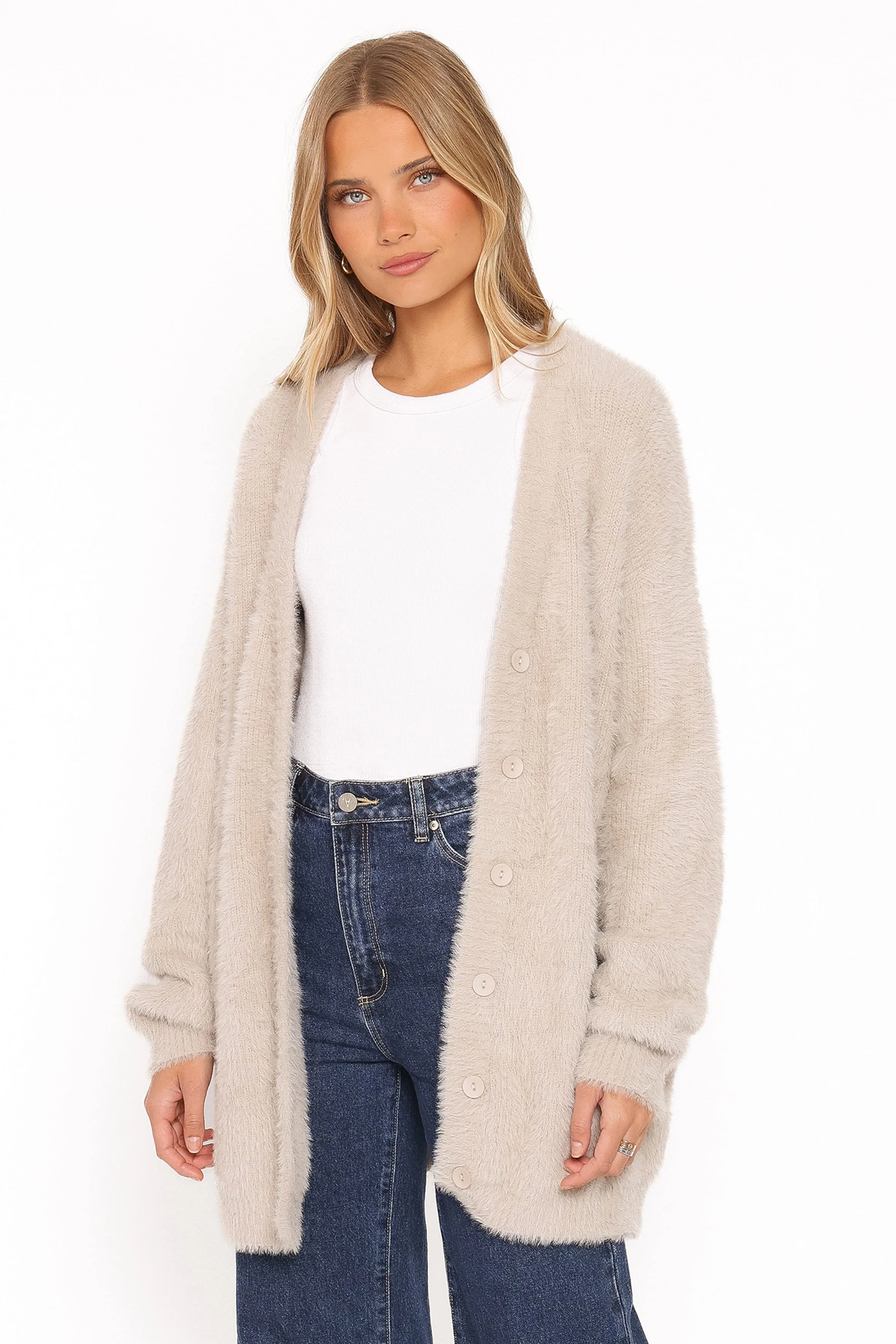 Saoirse Oversized Cardigan - Camel - Image 2