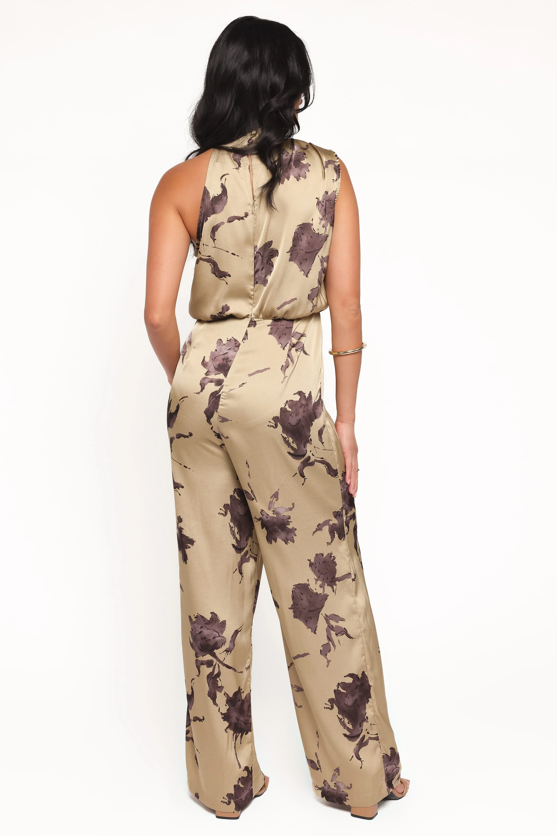Savannah Jumpsuit - Gold Floral - Image 4