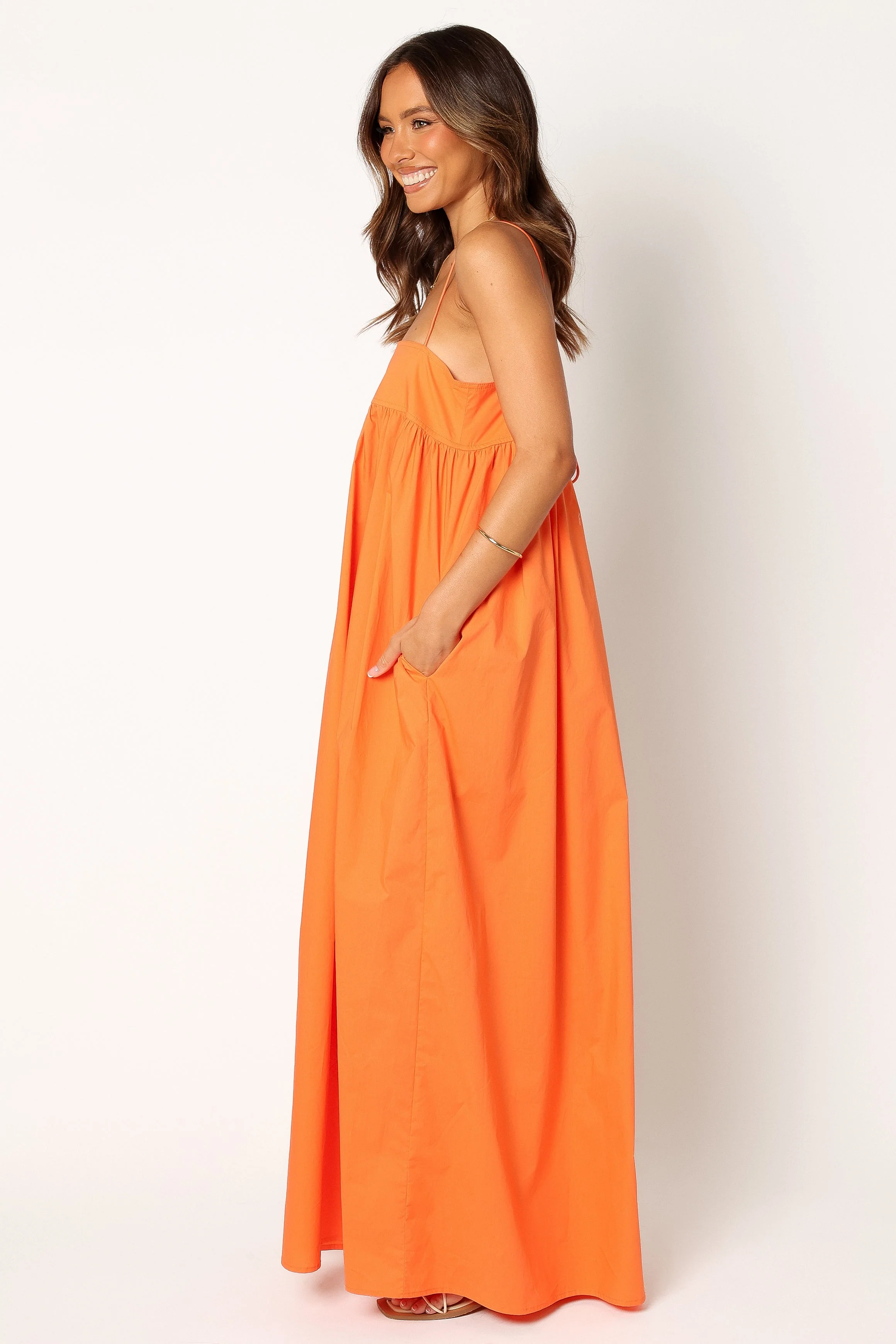 Serina Maxi Dress - Orange - Image 5