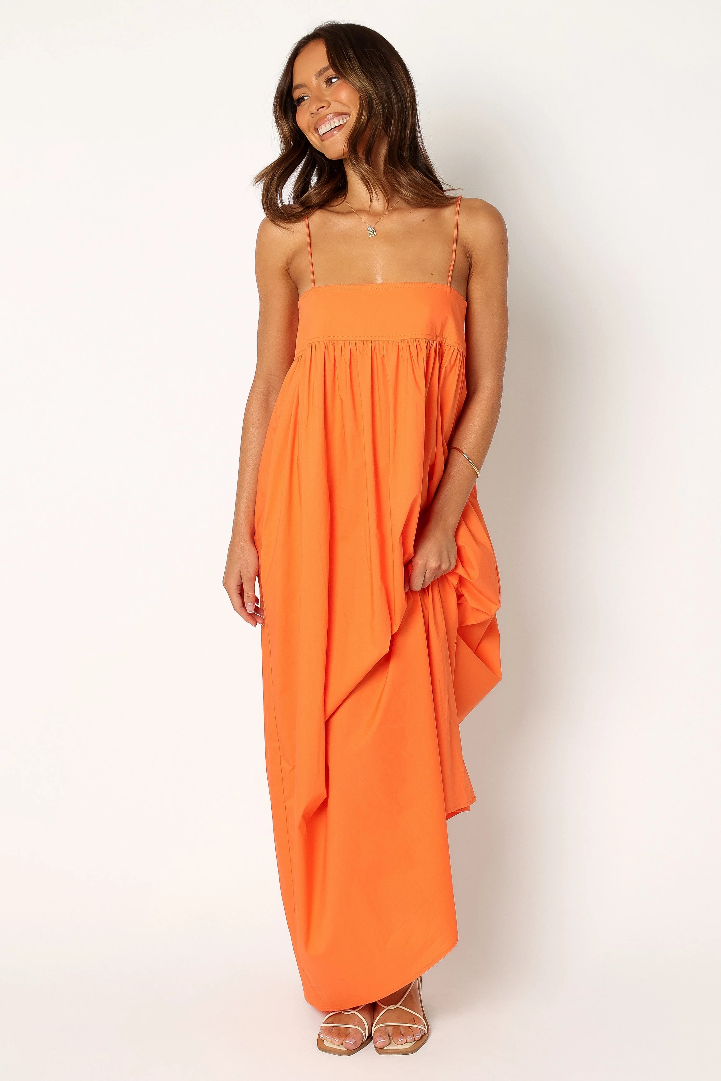 Serina Maxi Dress - Orange - Image 8