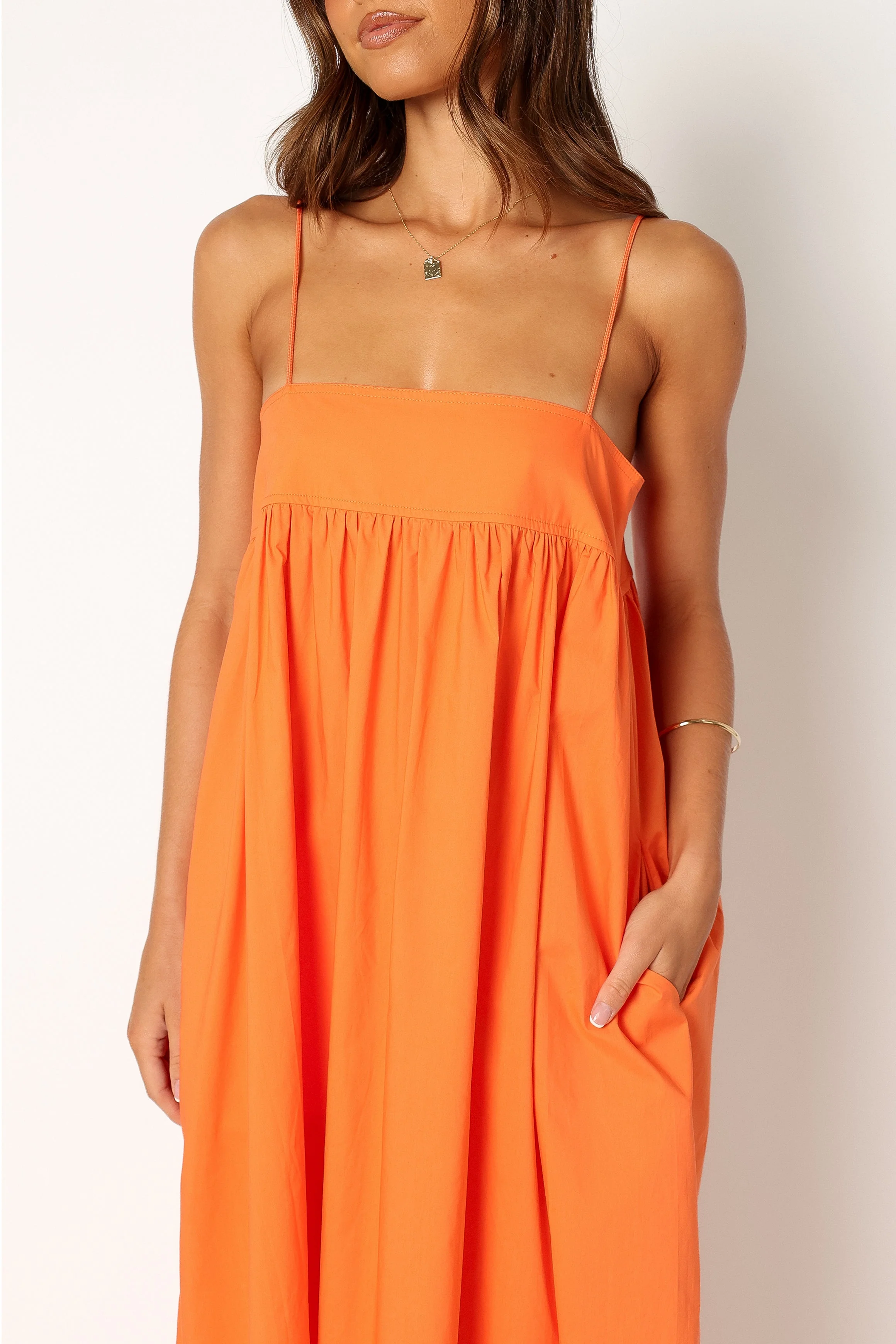 Serina Maxi Dress - Orange - Image 9