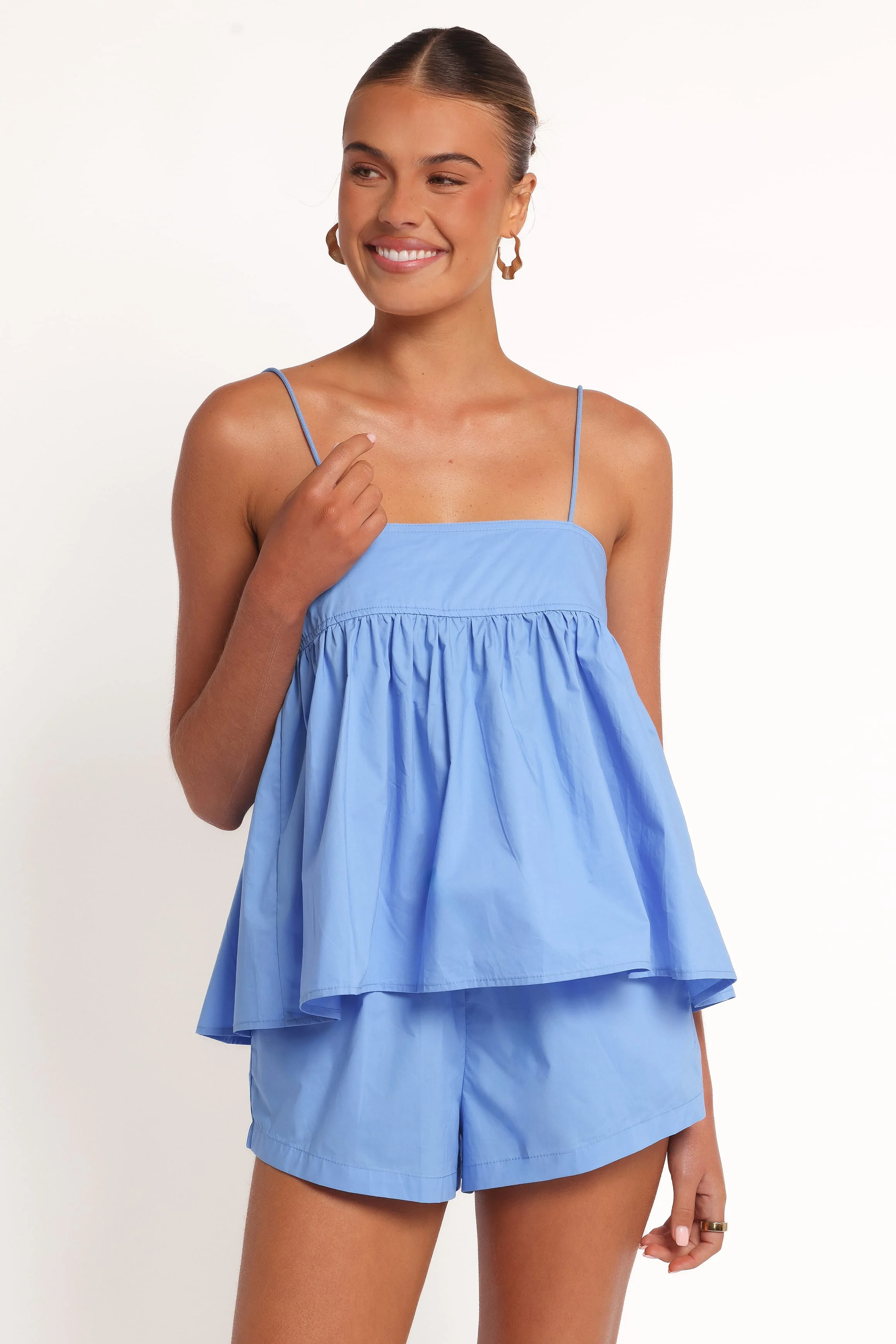 Serina Short Set - Blue - Image 2