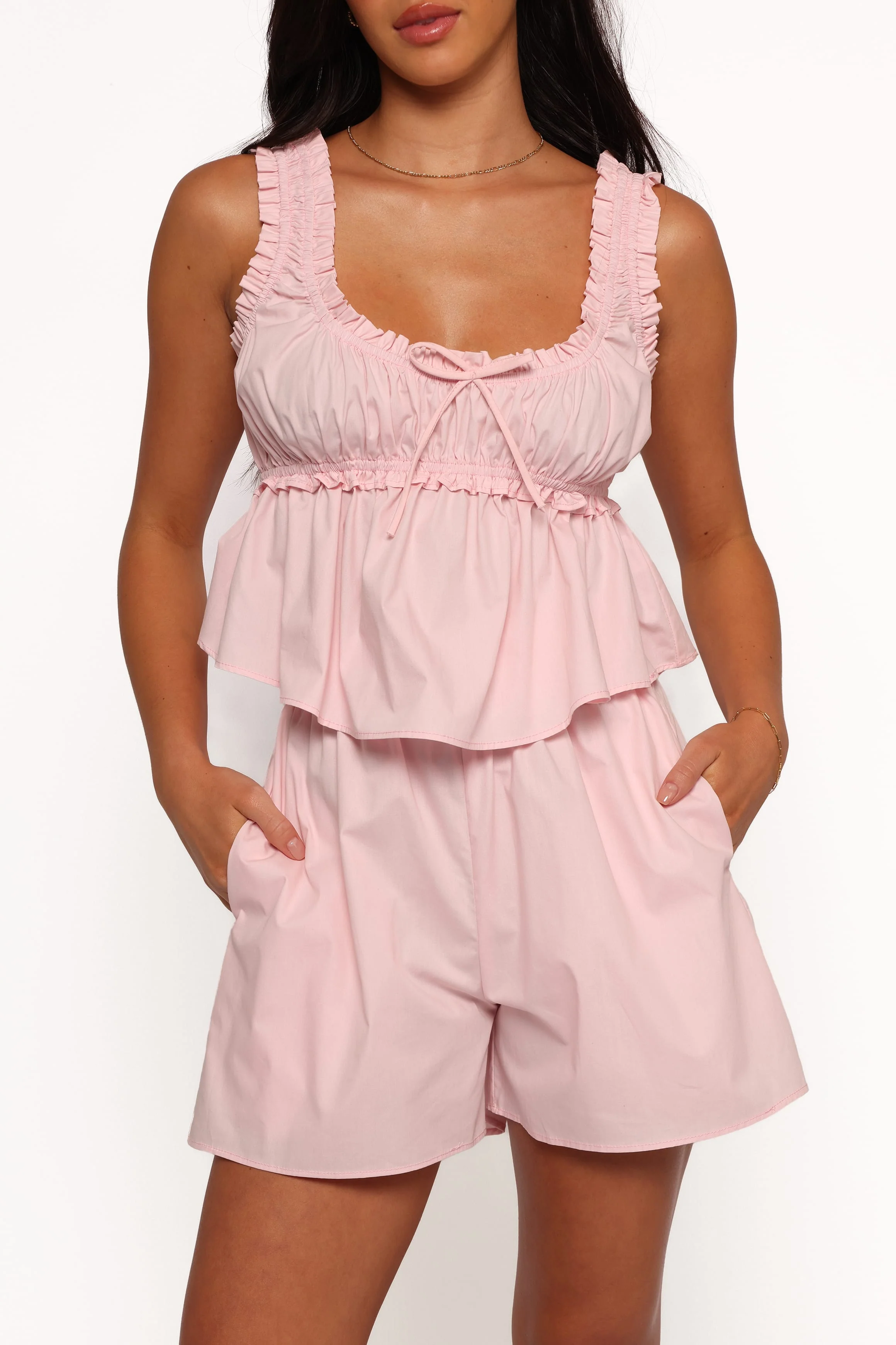 Sharie Short Set - Pink - Image 9