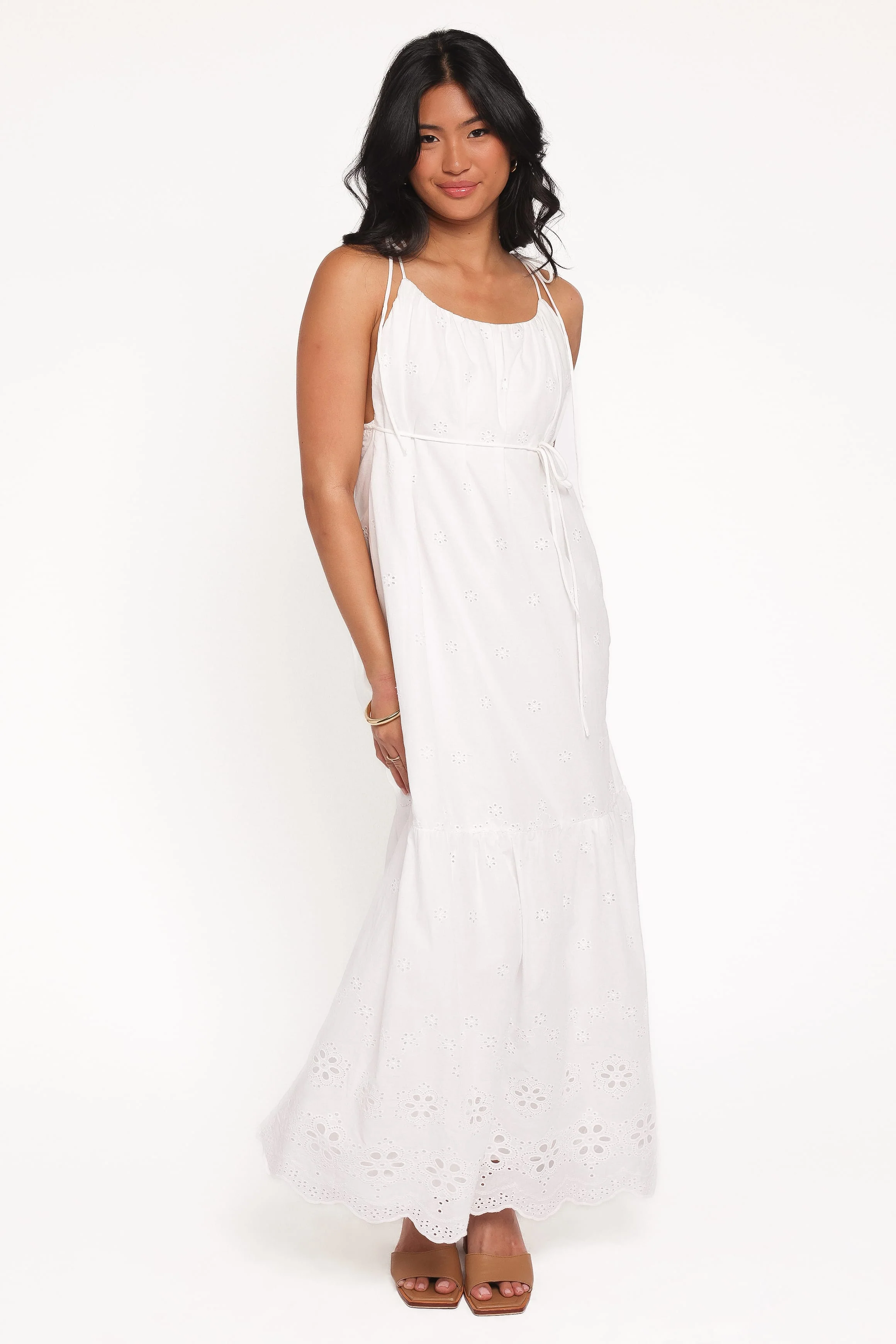 Sharlice Maxi Dress - White - Image 5