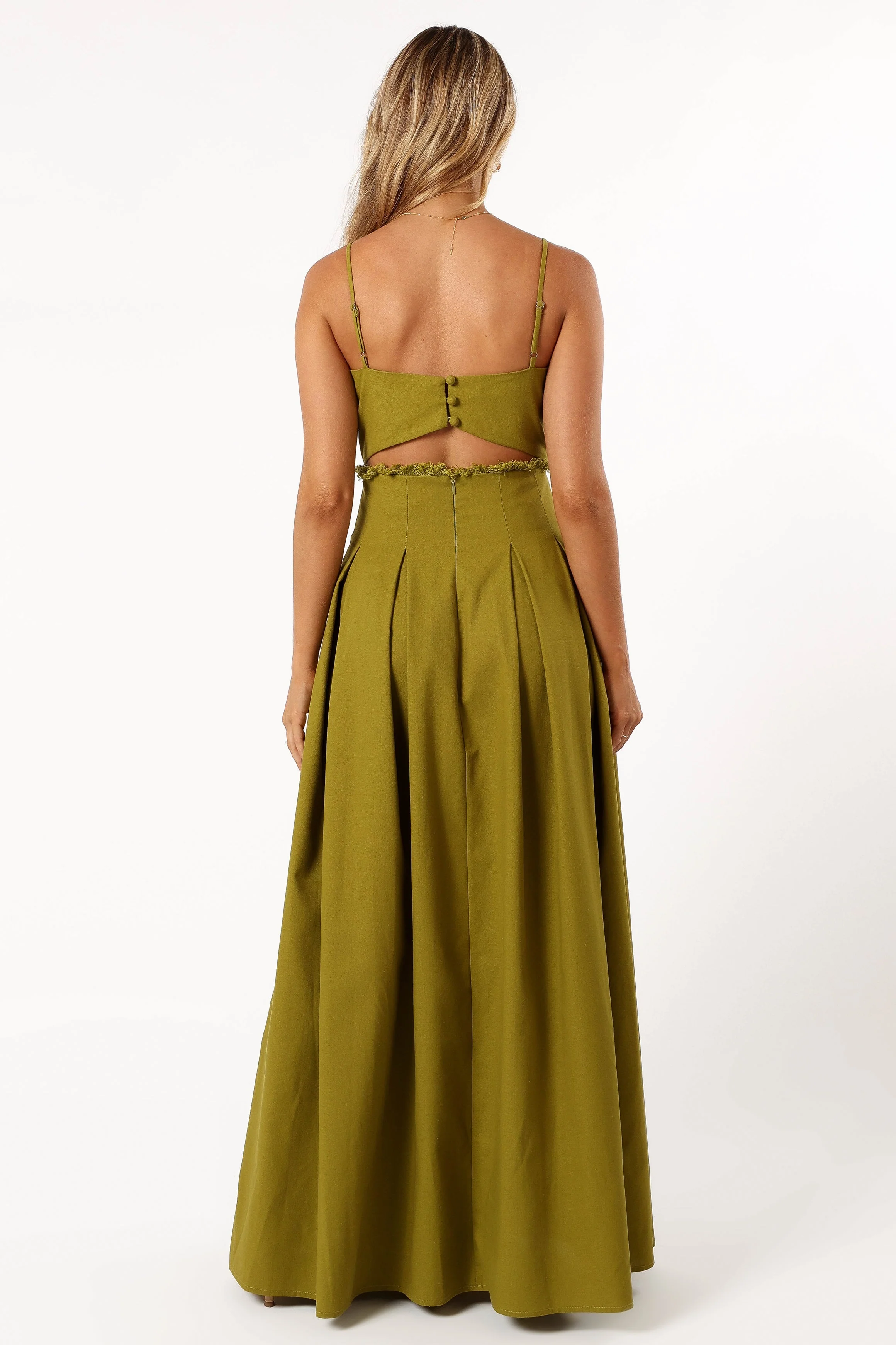Skye Maxi Dress - Moss - Image 4