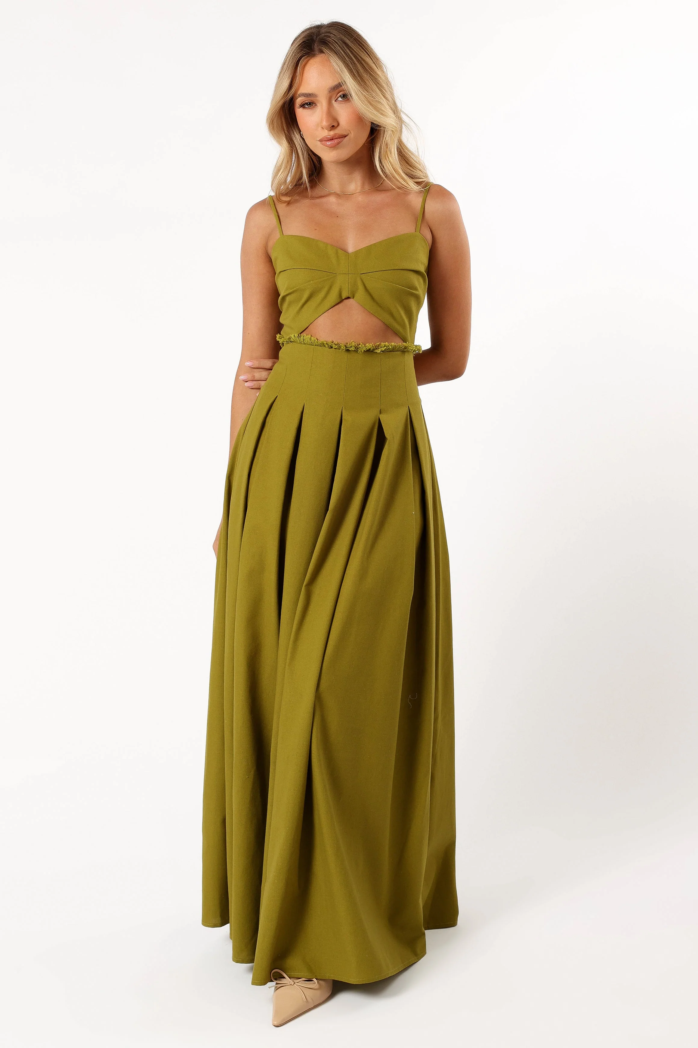 Skye Maxi Dress - Moss - Image 6