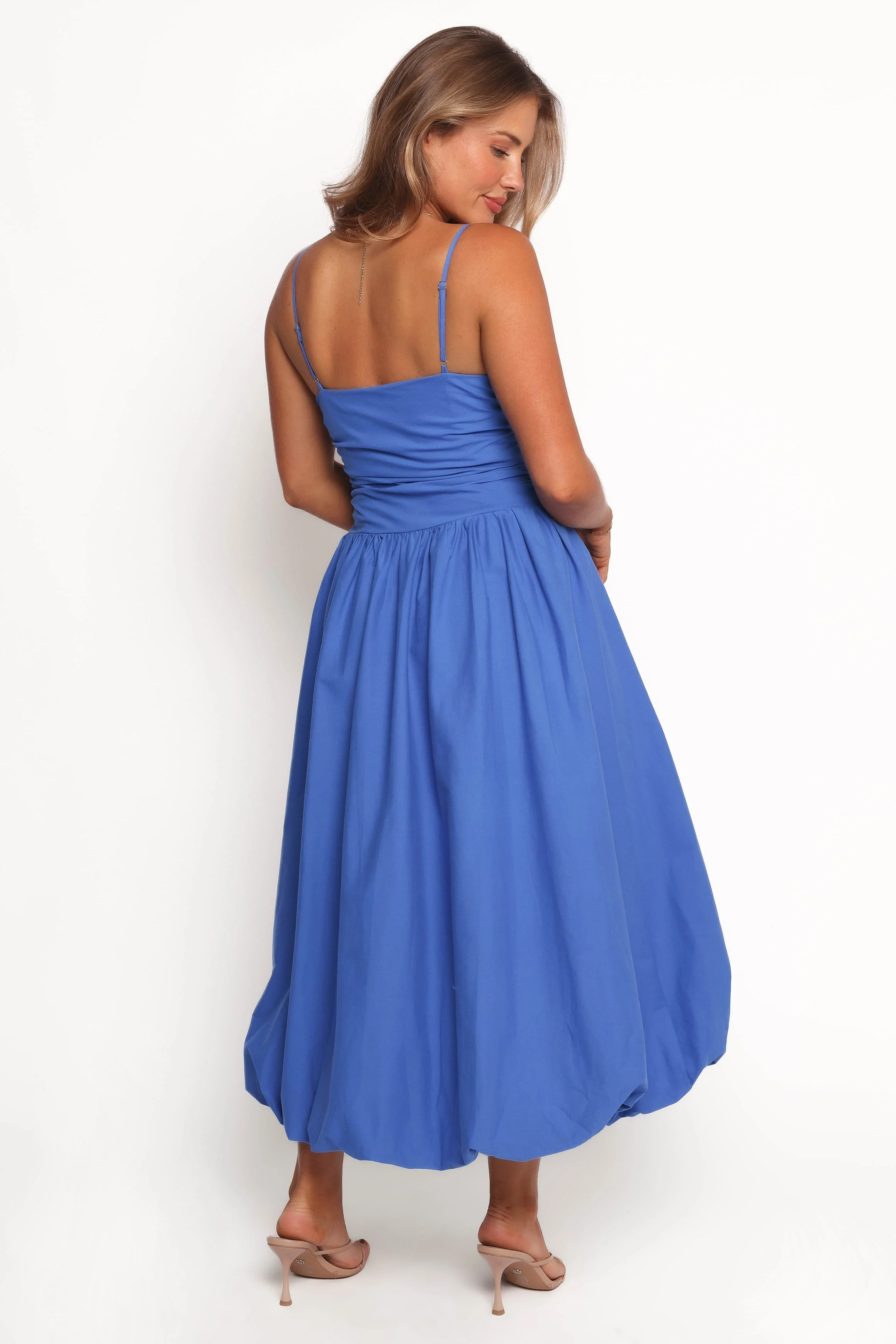 Solis Midi Dress - Electric Blue - Image 4