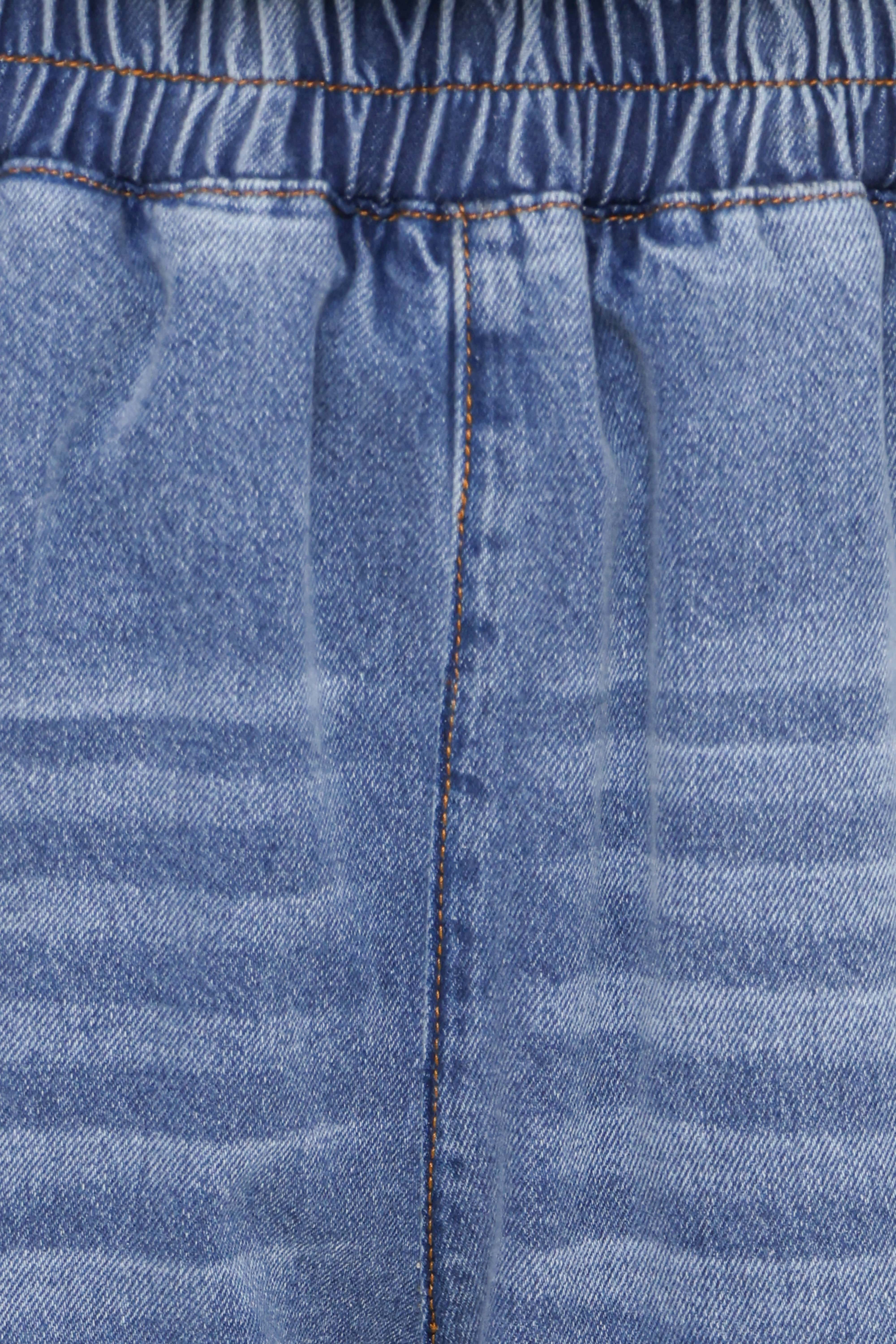 Sophie Cropped Barrel Jean - Medium Wash - Image 7