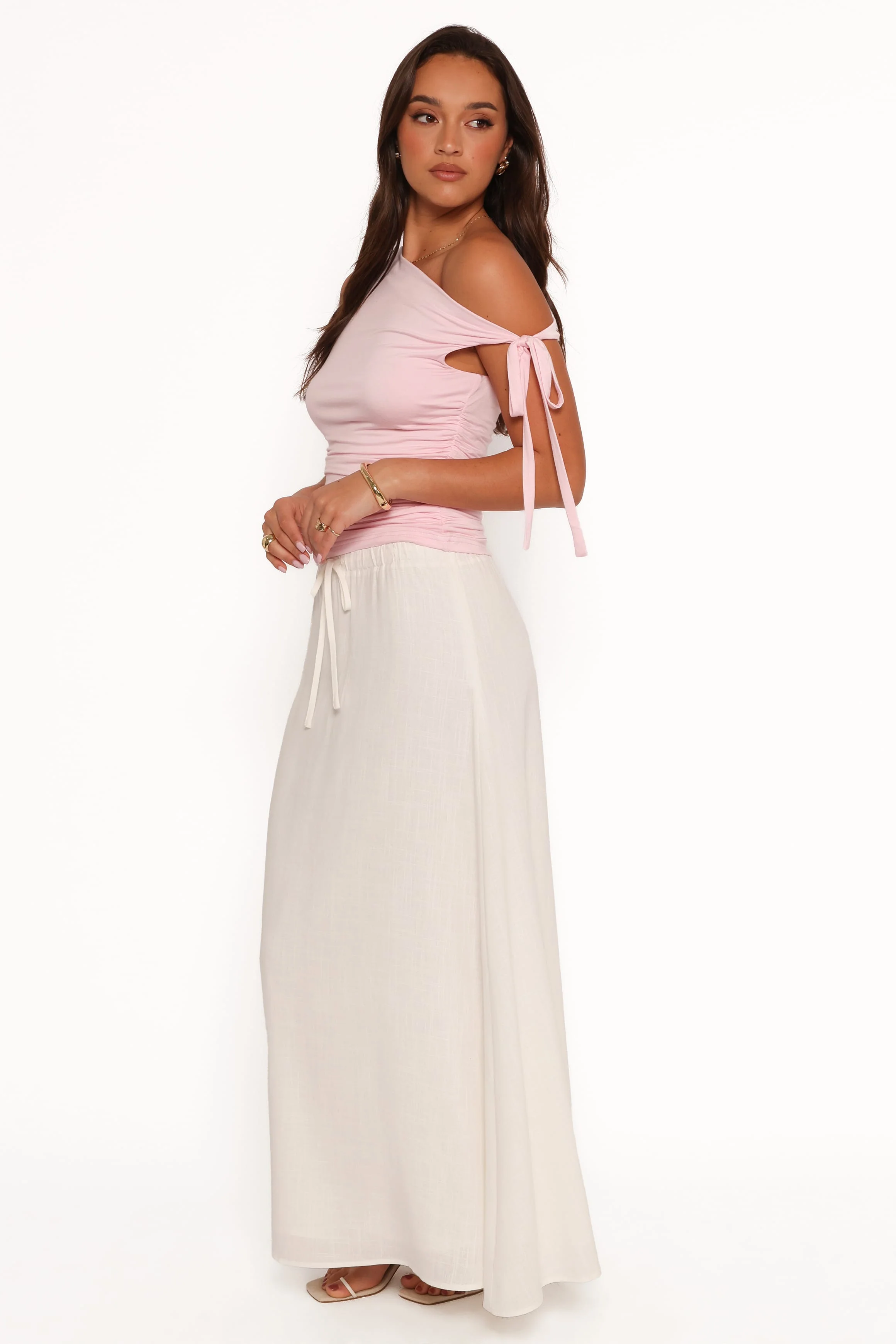 Stevie Maxi Skirt - White - Image 5