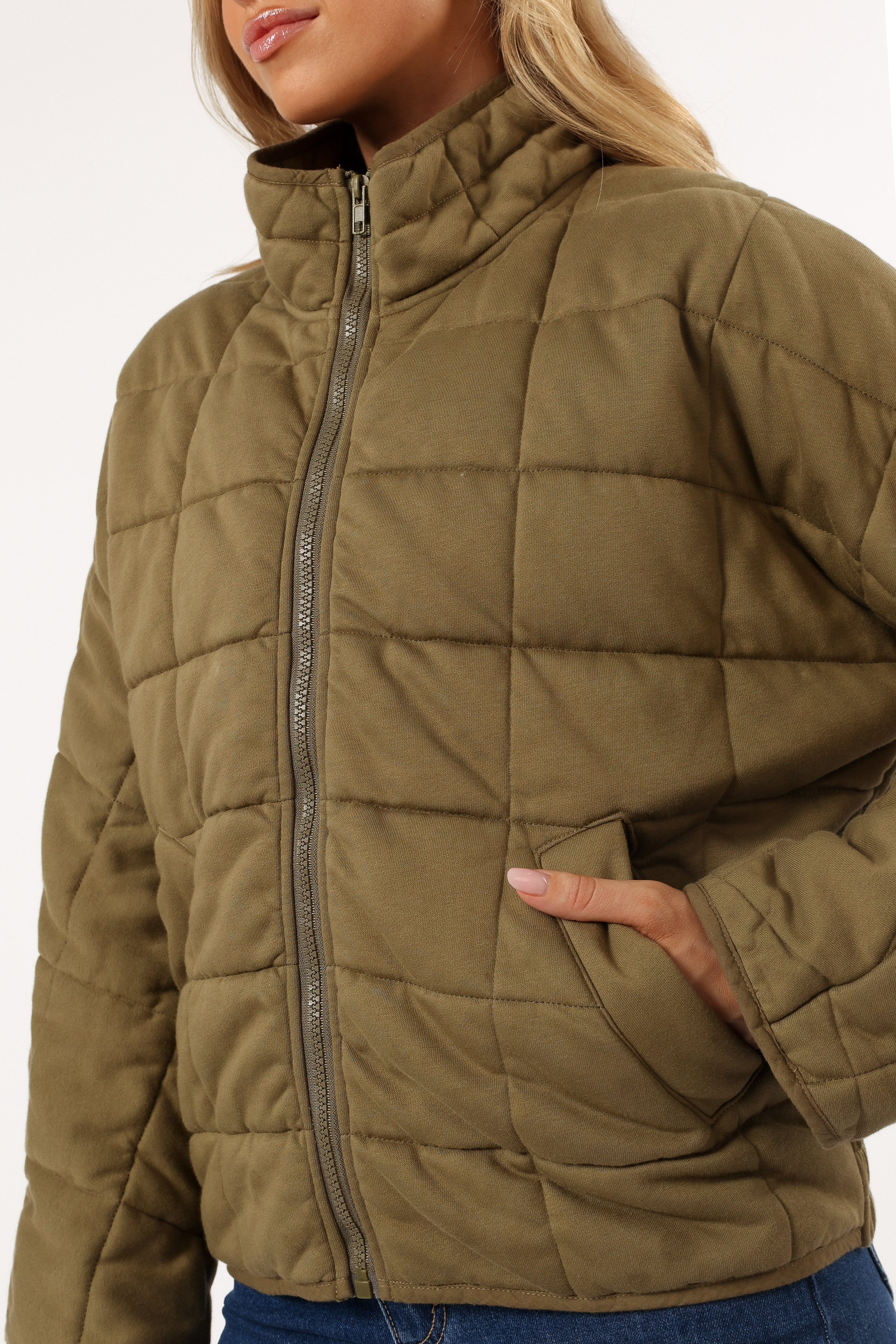 Sutton Jacket - Light Olive - Image 7