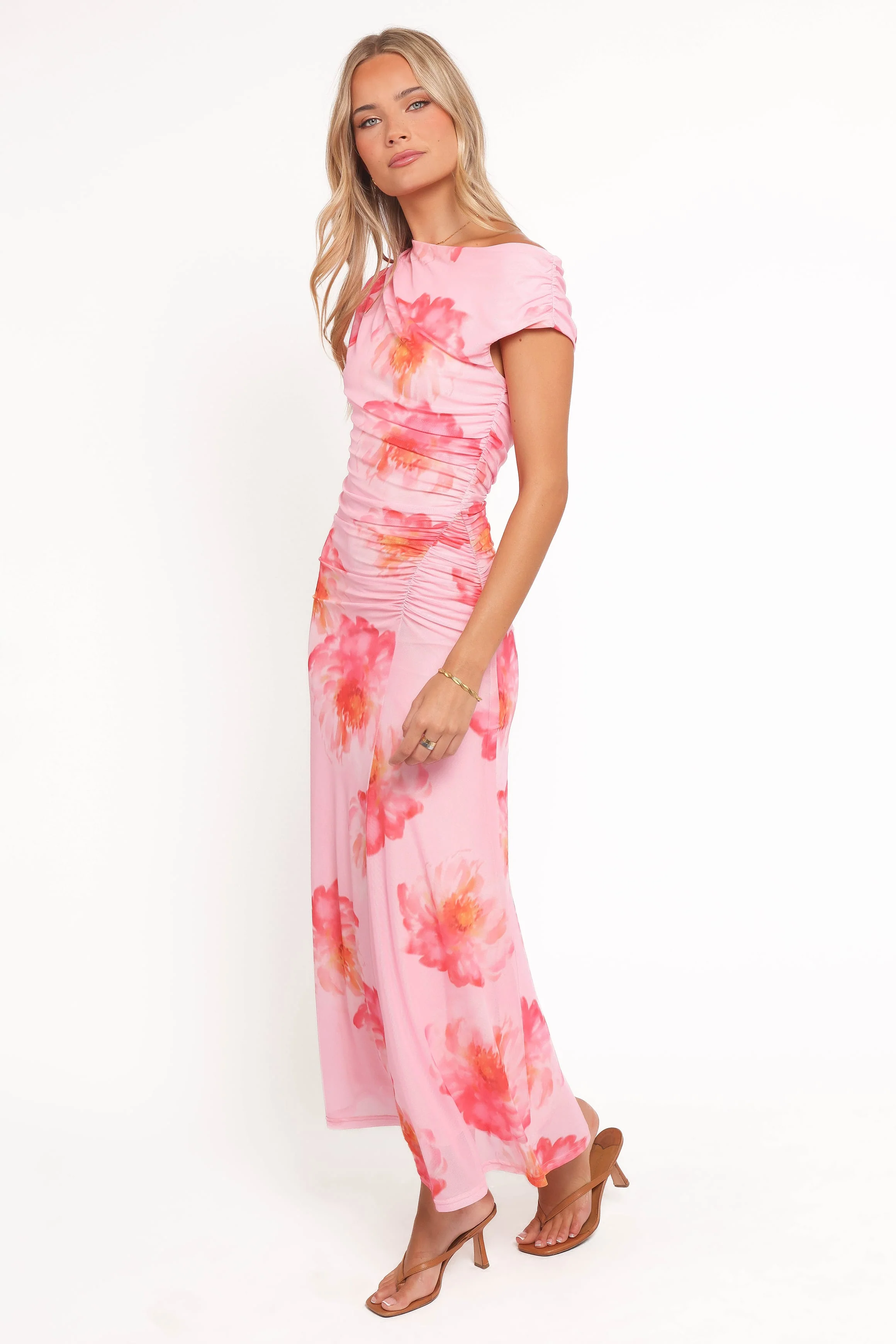 Talyne Maxi Dress - Pink Floral - Image 3