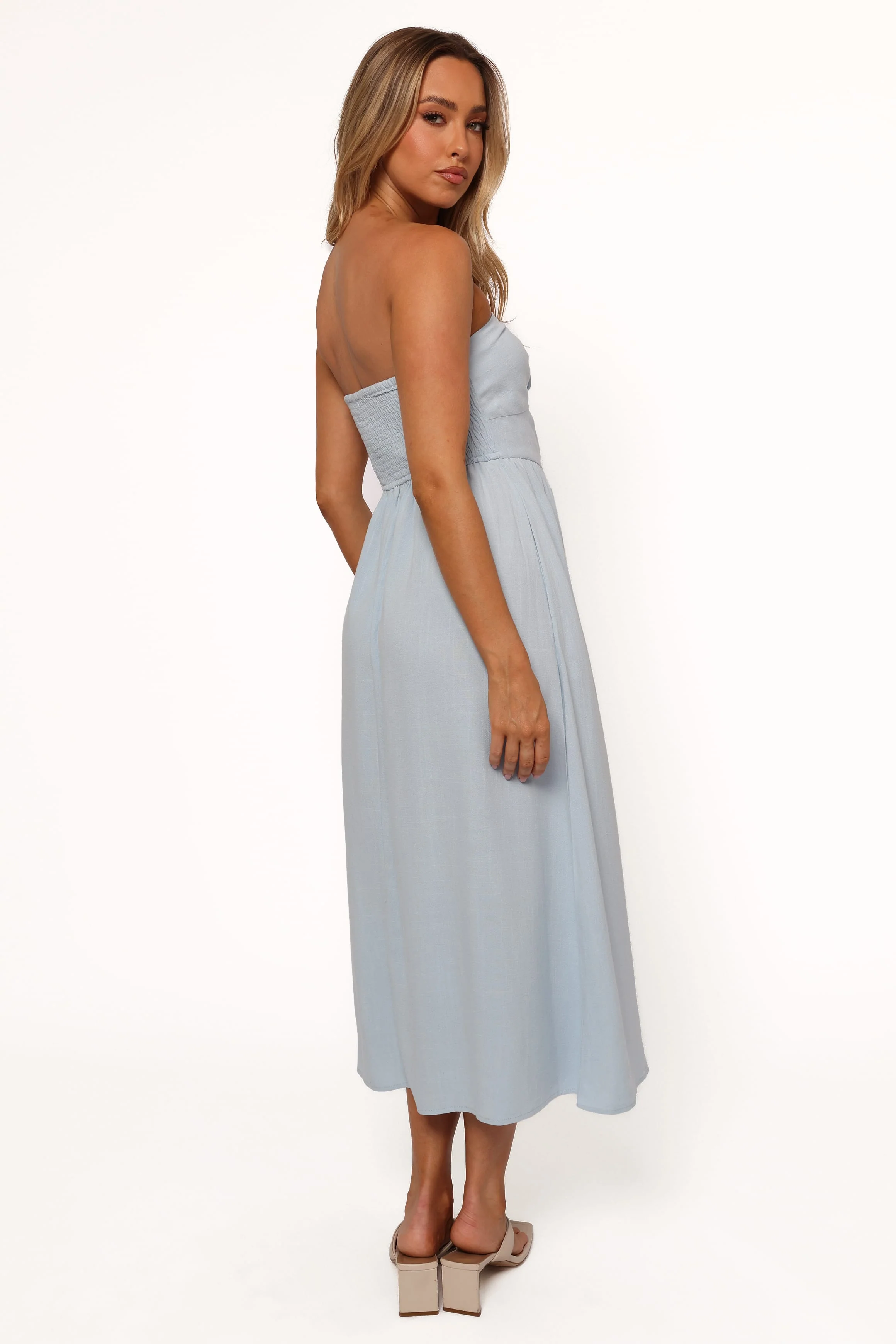 Tanner Midi Dress - Light Blue - Image 4