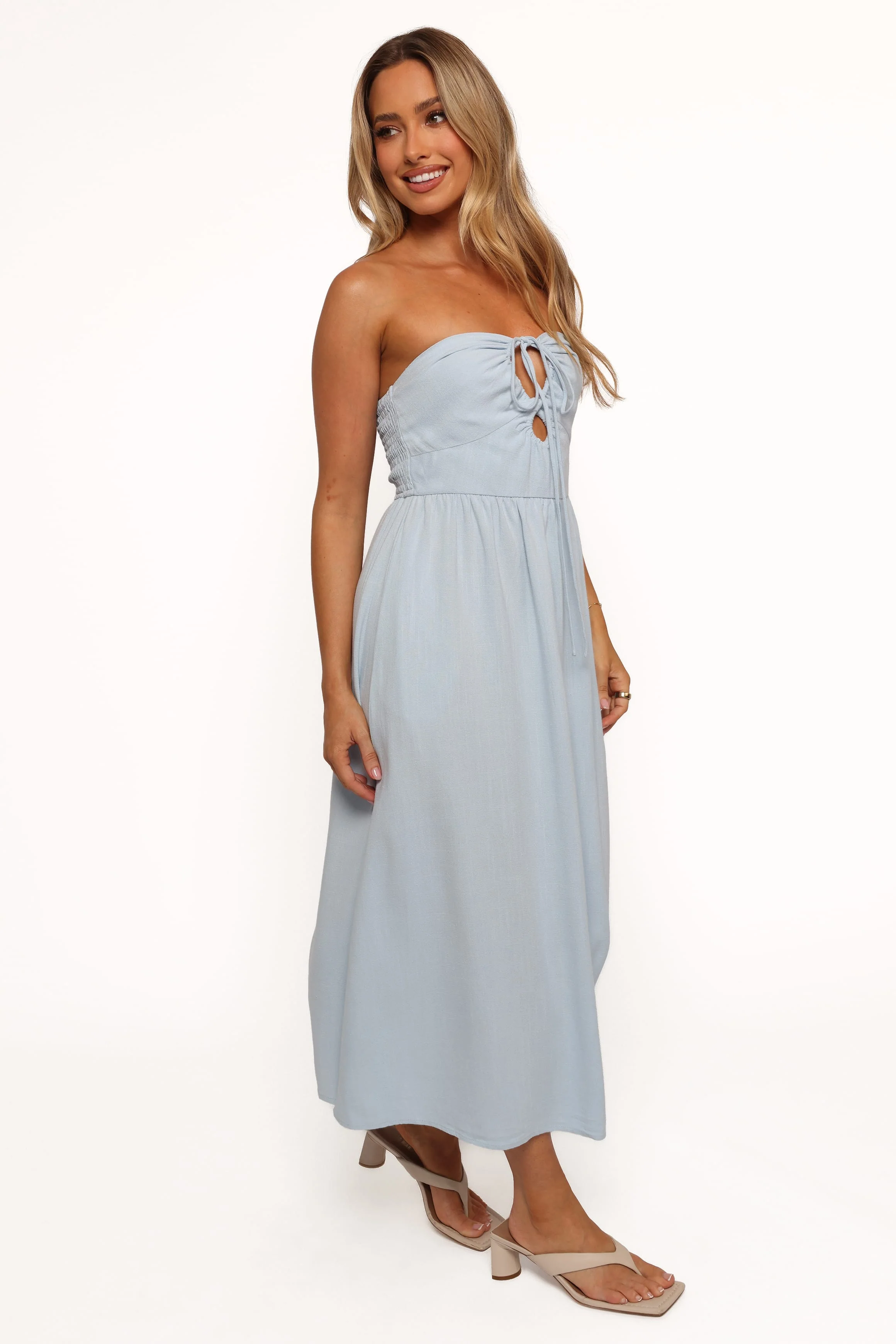 Tanner Midi Dress - Light Blue - Image 5