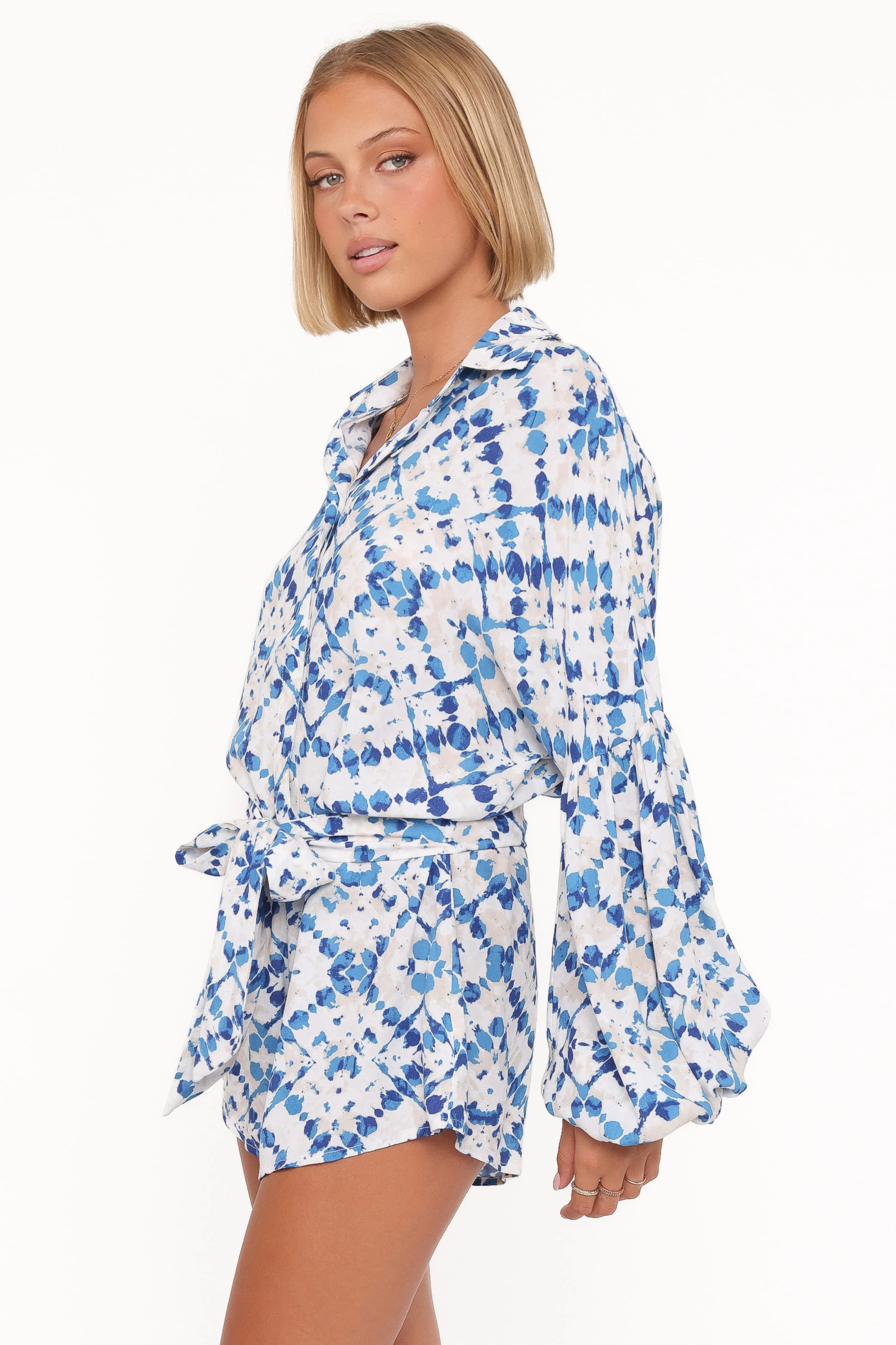 Tansy Playsuit - Blue Diamond - Image 3