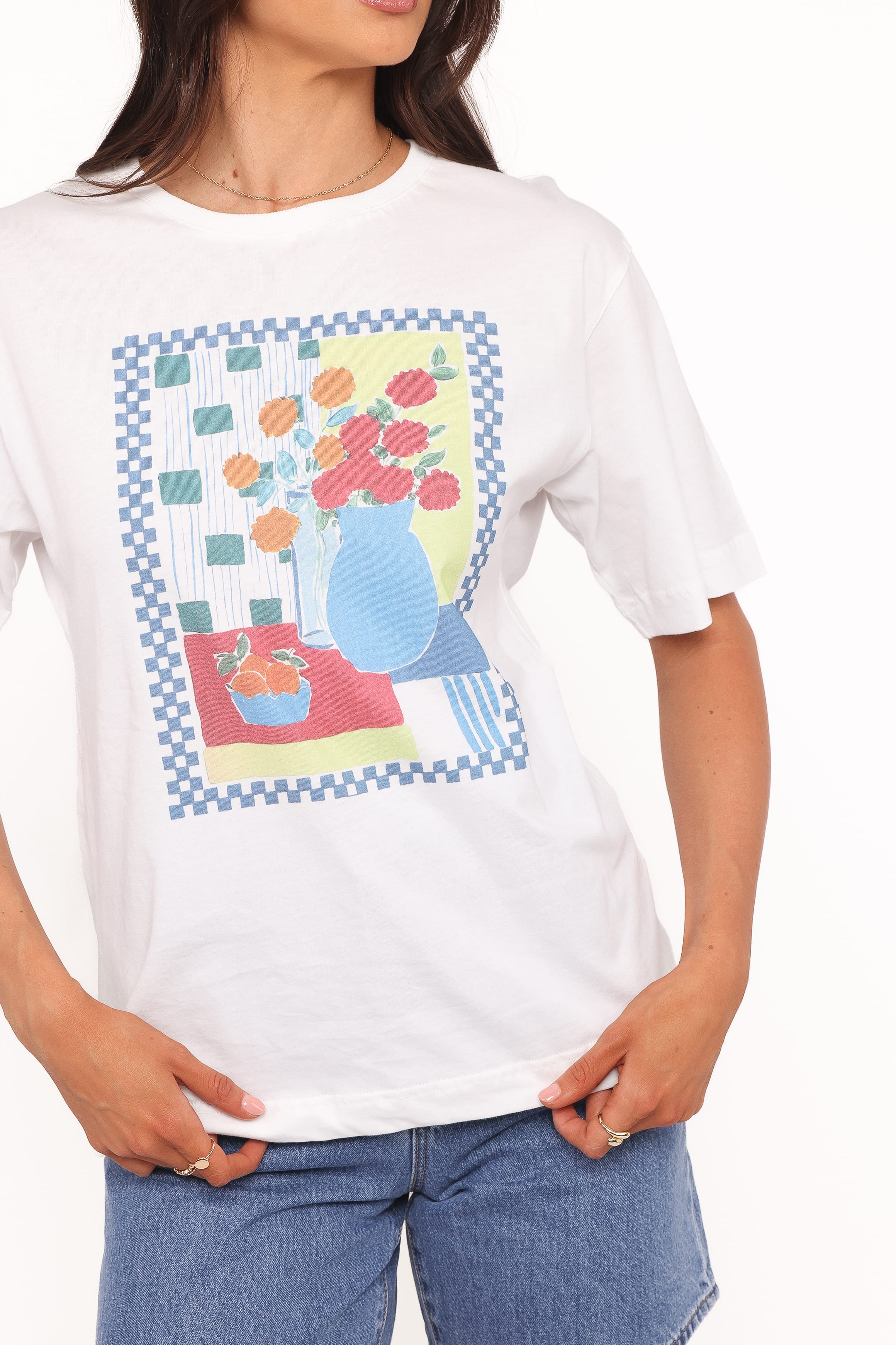 Theodore Tee - White Multi - Image 2
