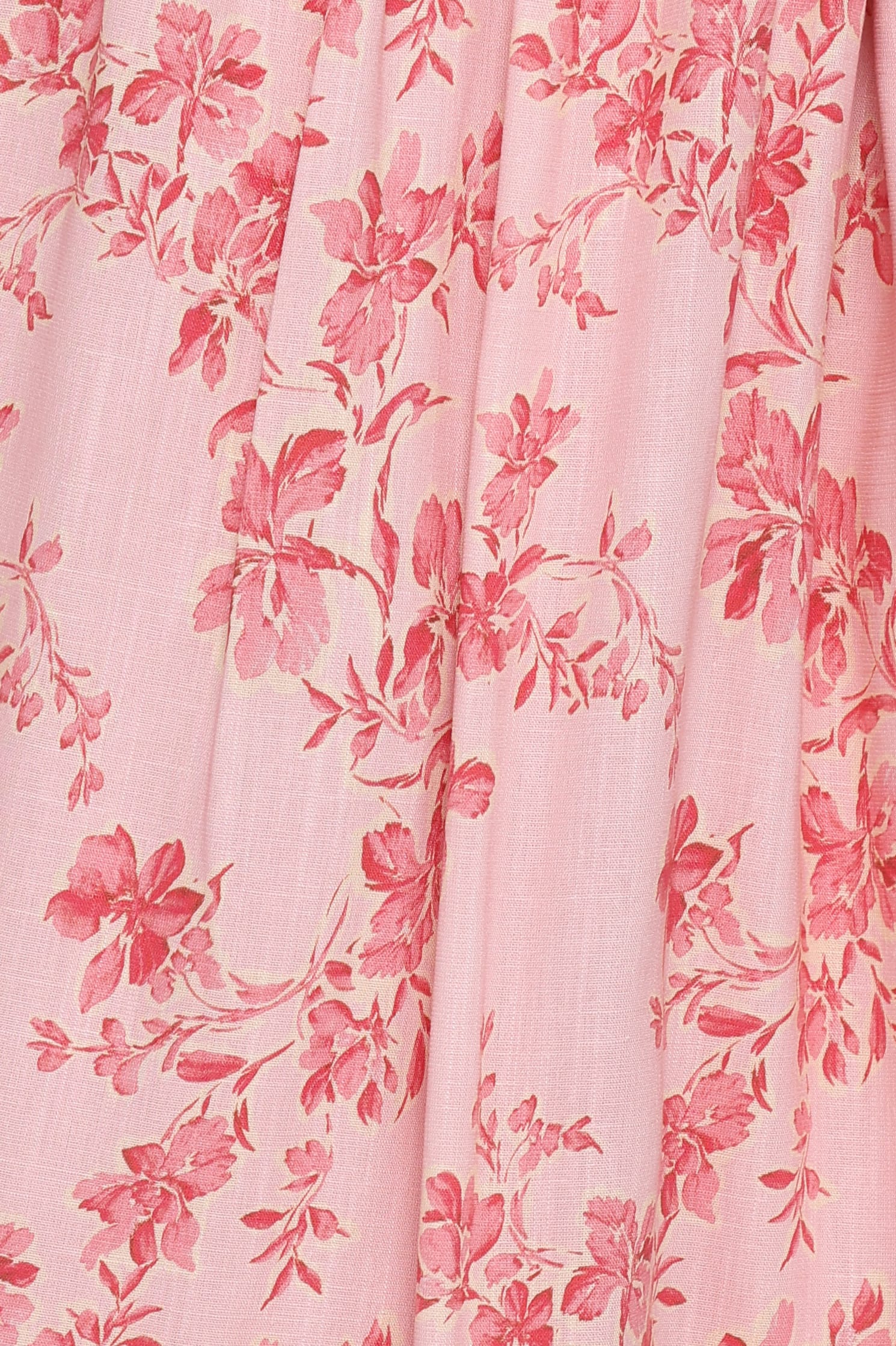 Tyler Drop Waist Maxi Skirt - Rose Pink Floral - Image 6