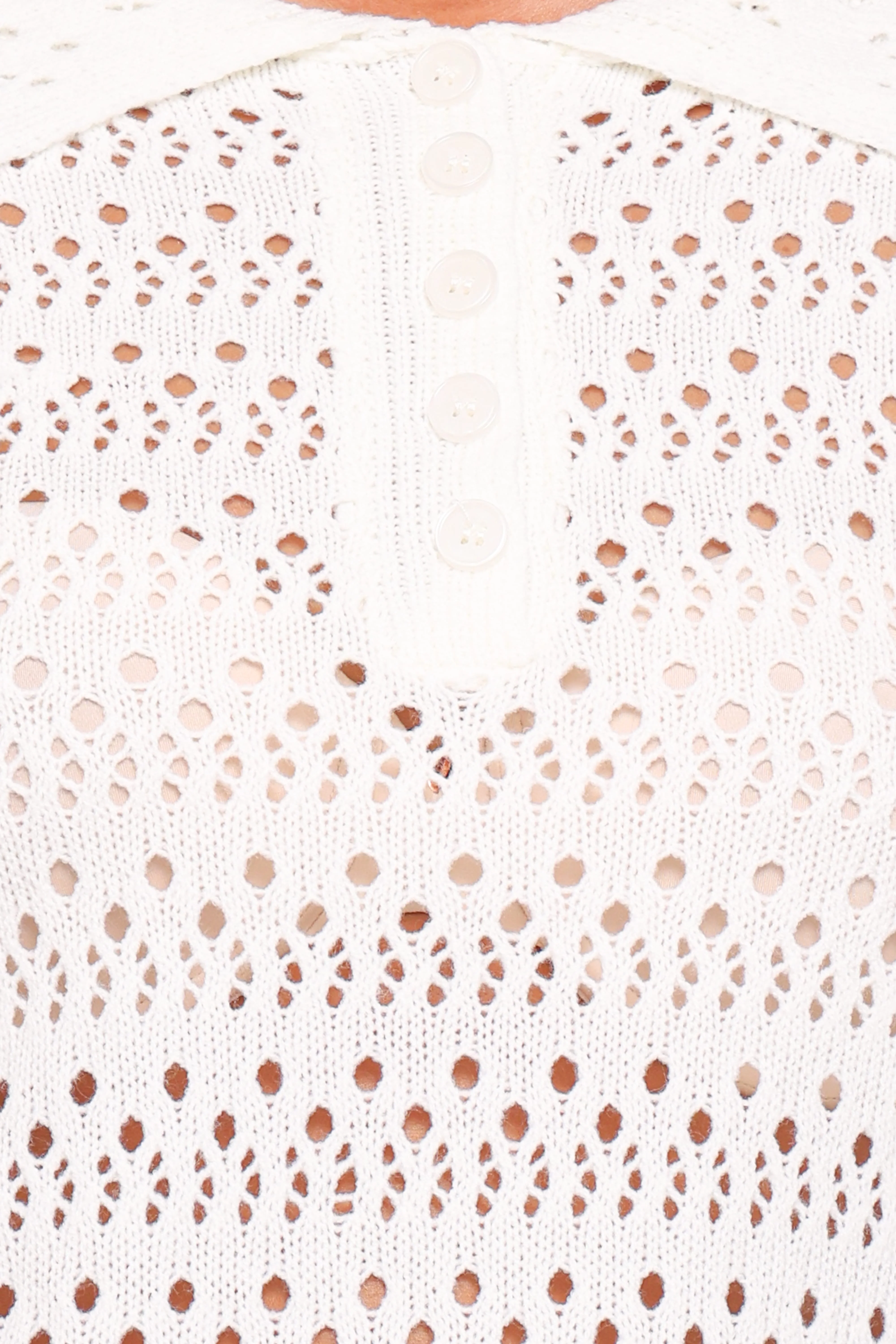 Valana Knit Sweater - White - Image 7