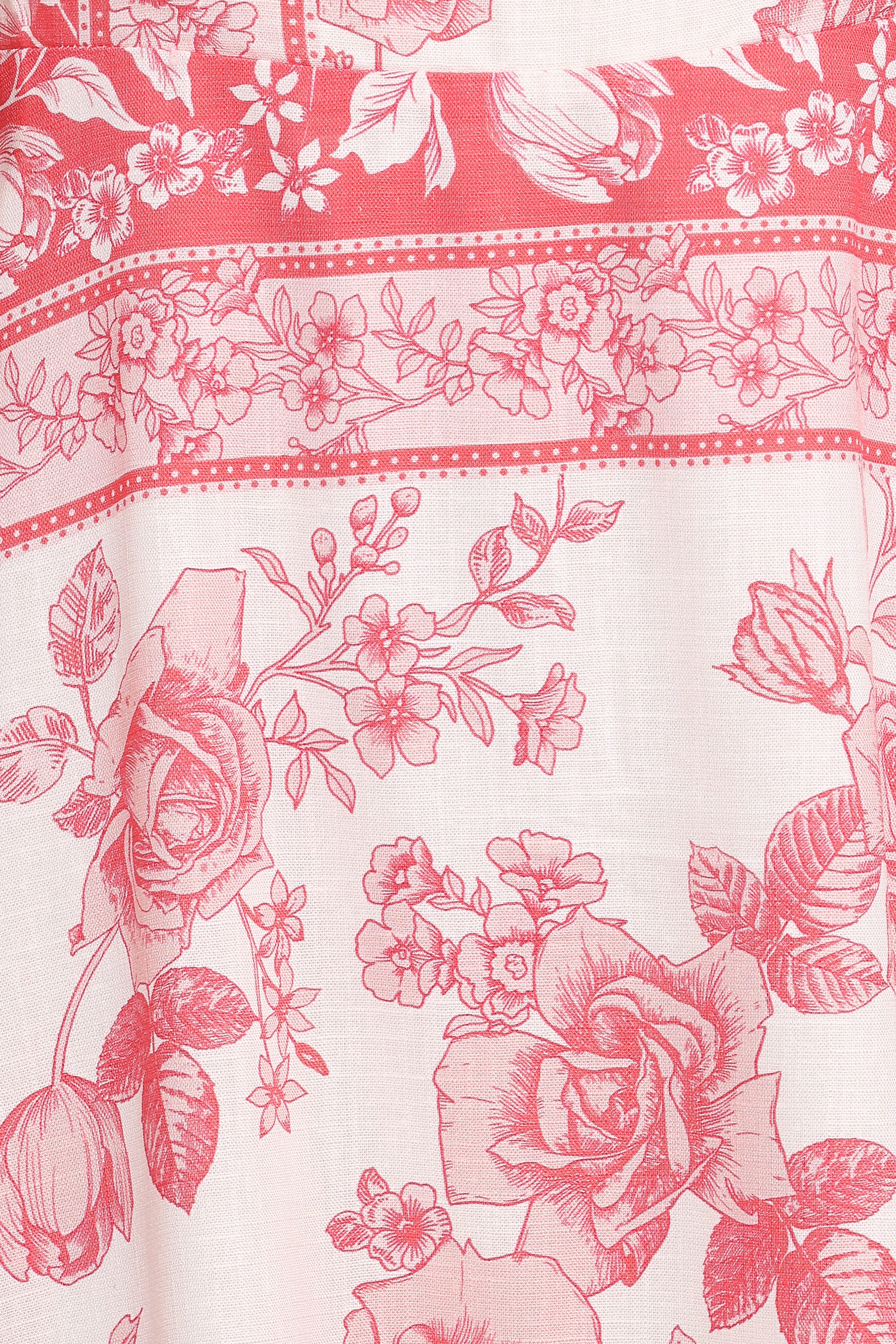 Valara Tie Shoulder Maxi Dress - Rose Tile - Image 7