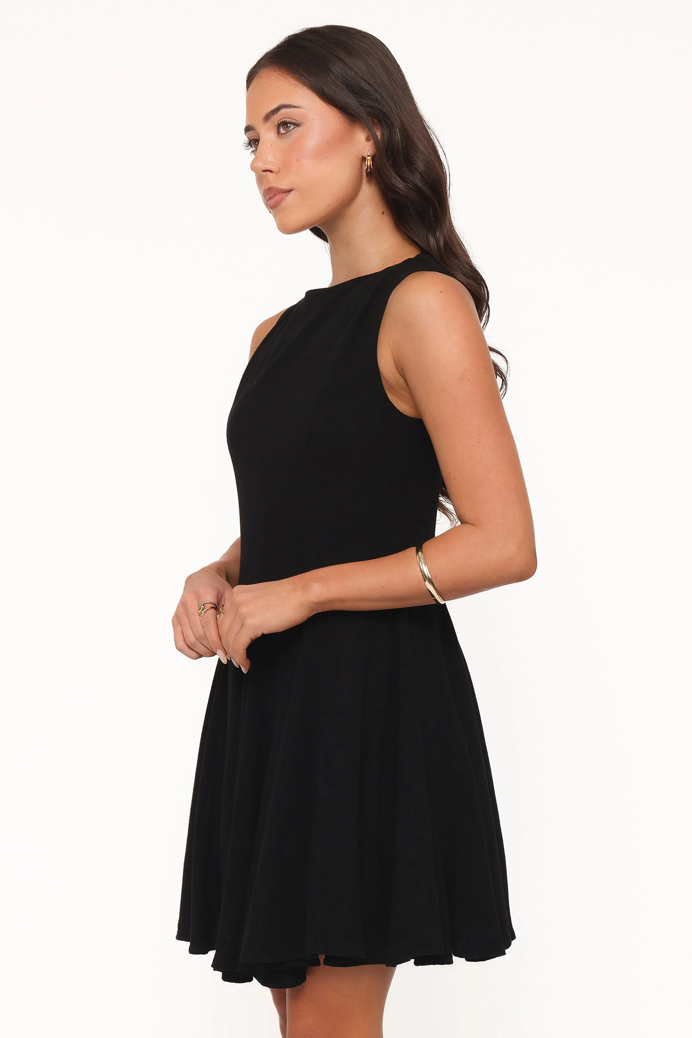 Vanity Mini Dress - Black - Image 4
