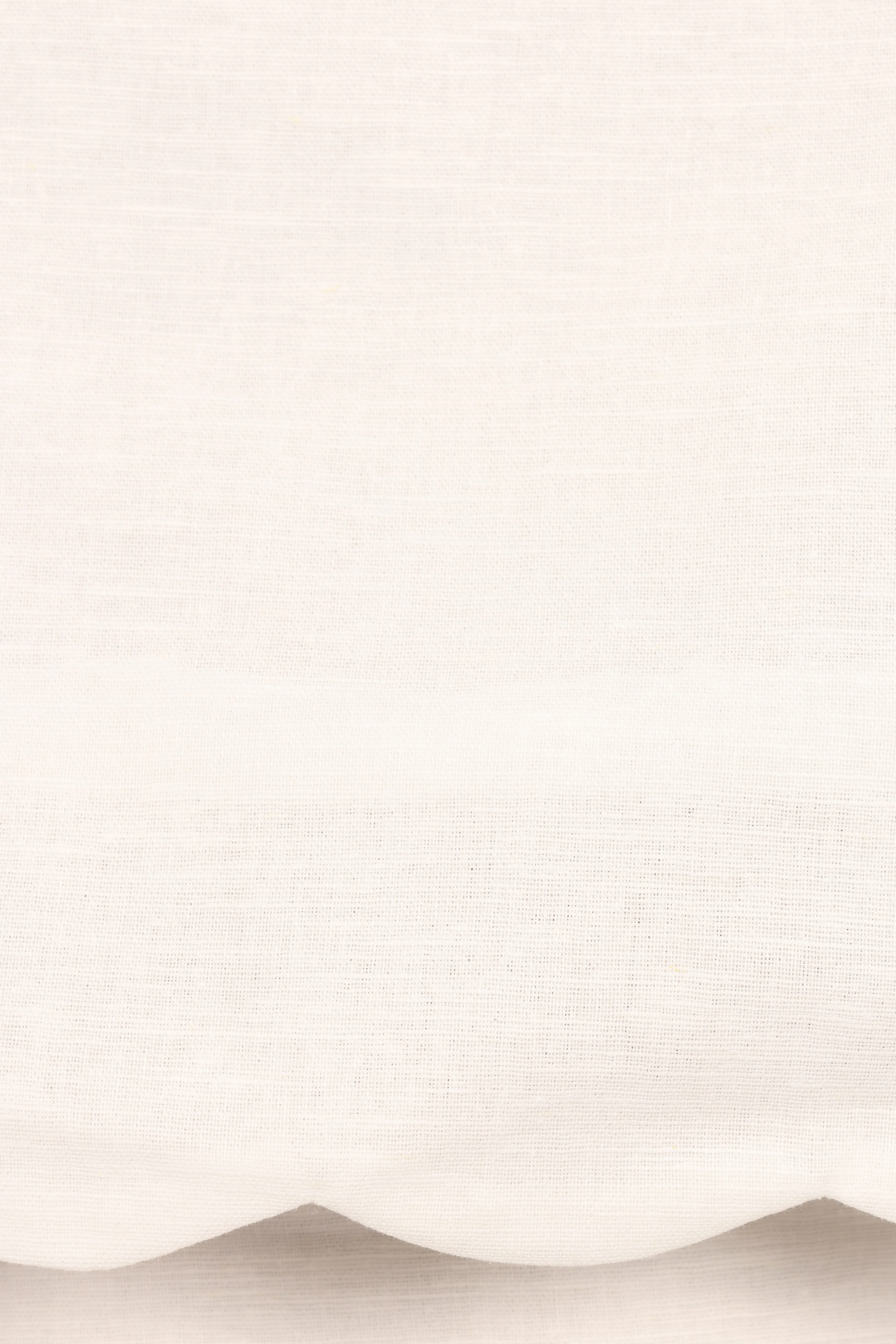 Wendie Scalloped Top - Cloud White - Image 9