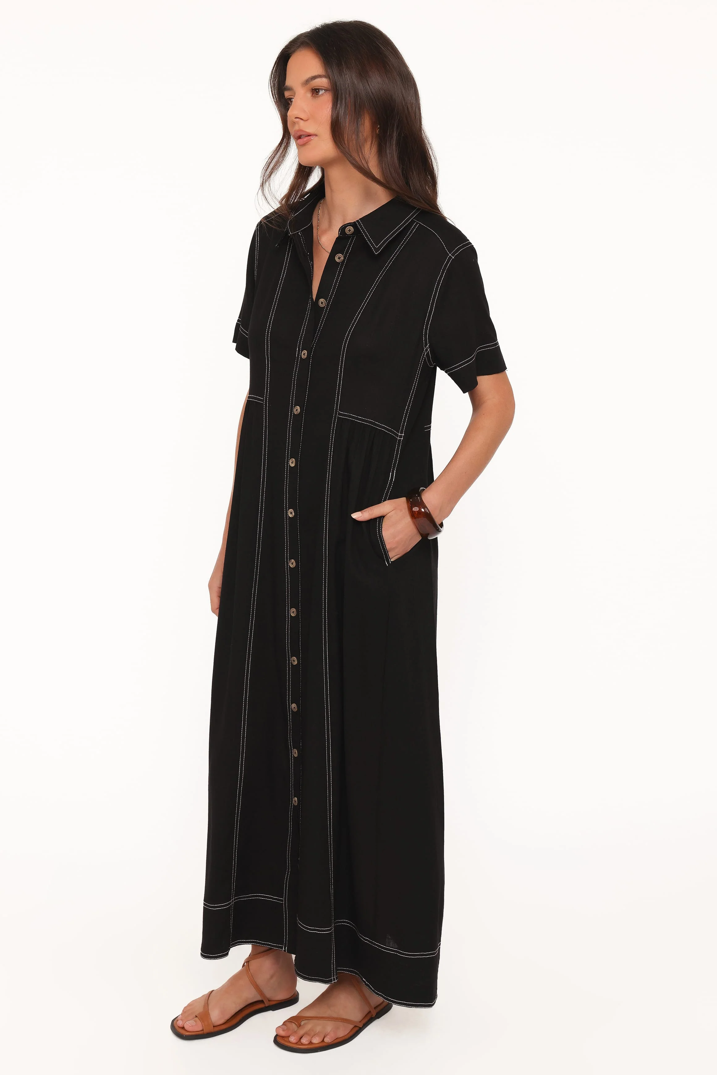 Wickson Maxi Dress - Black - Image 3