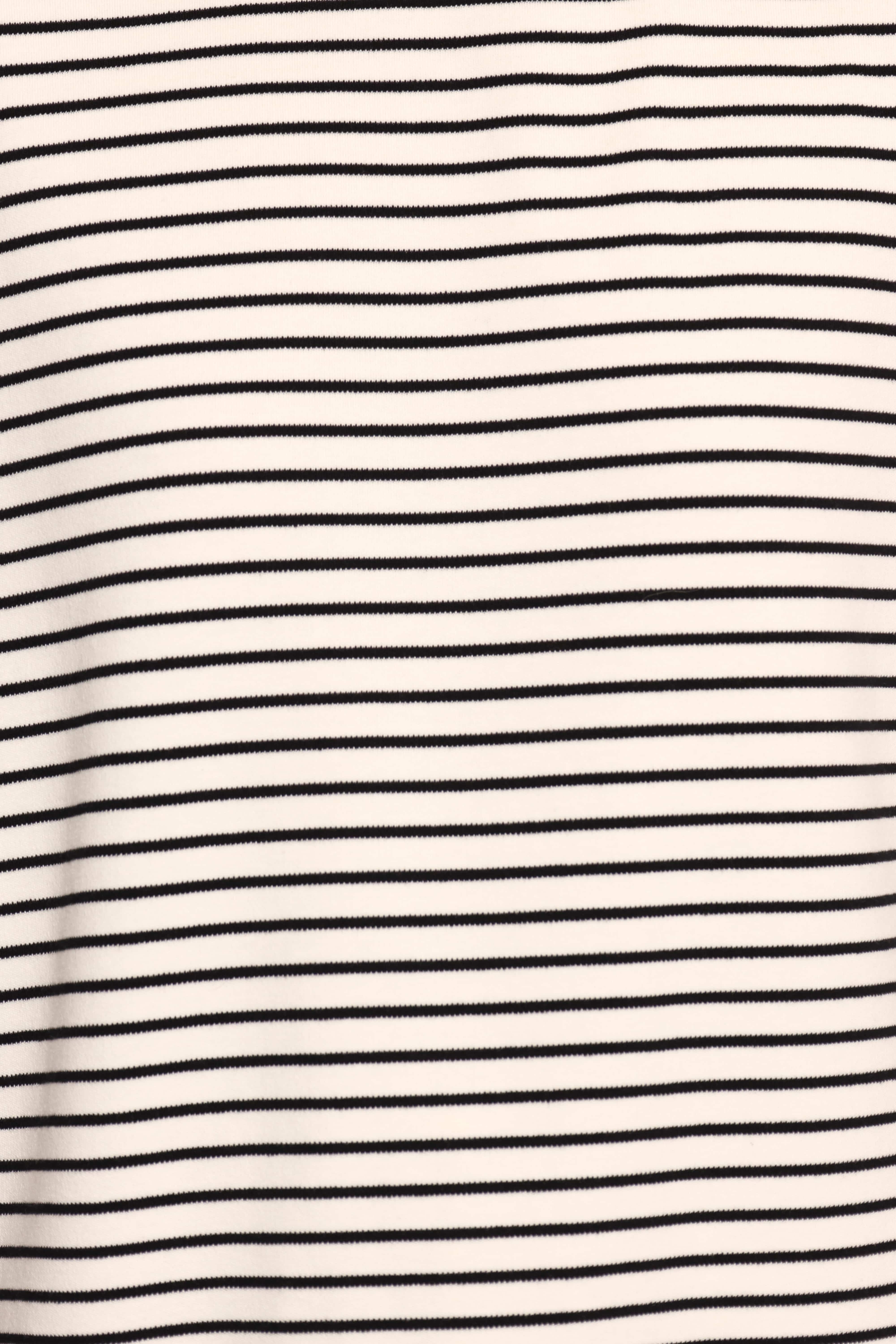 Wilda Knit Pant - White Black Stripe - Image 6