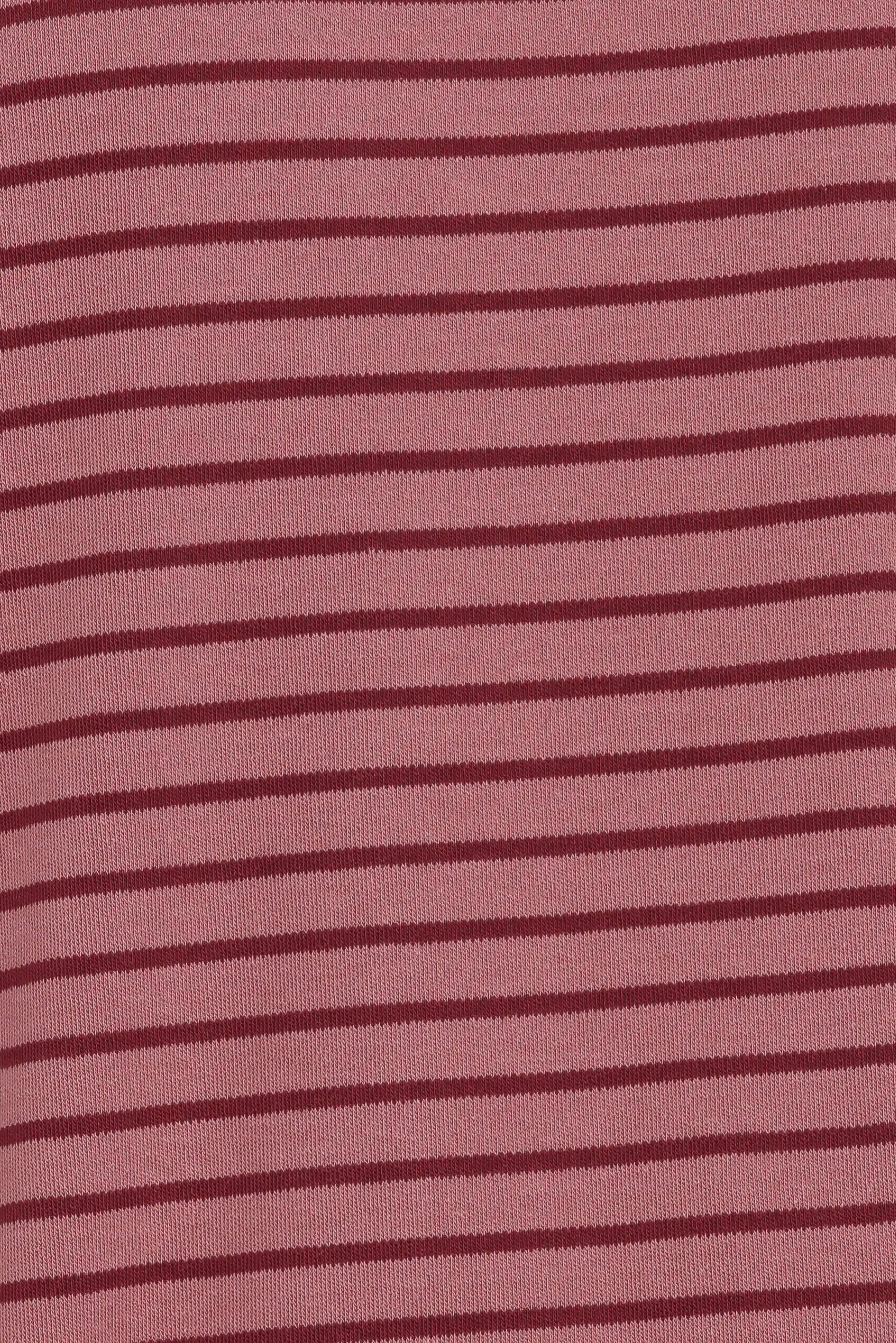 Wilda Oversized Tee - Pink Red Stripe - Image 6