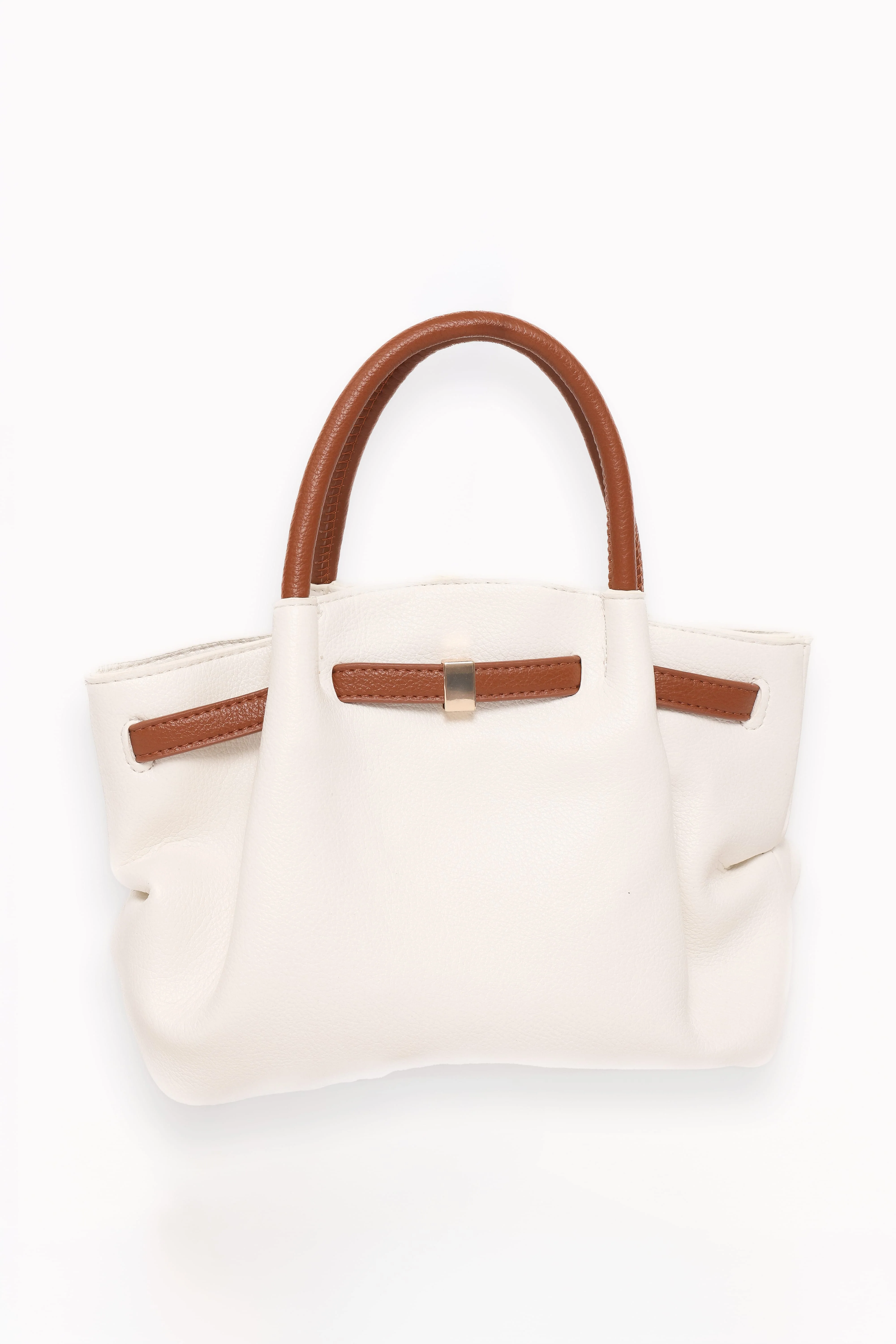 Willow Bag - White/Brown - Image 3