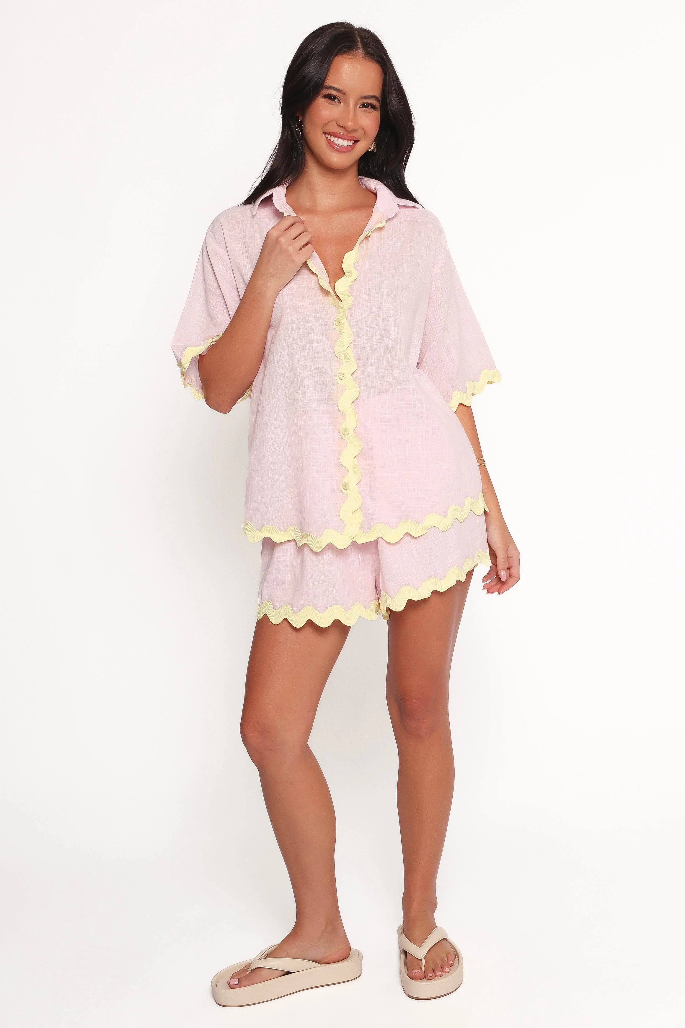 Wilson Short Set - Pink Yellow - Image 6