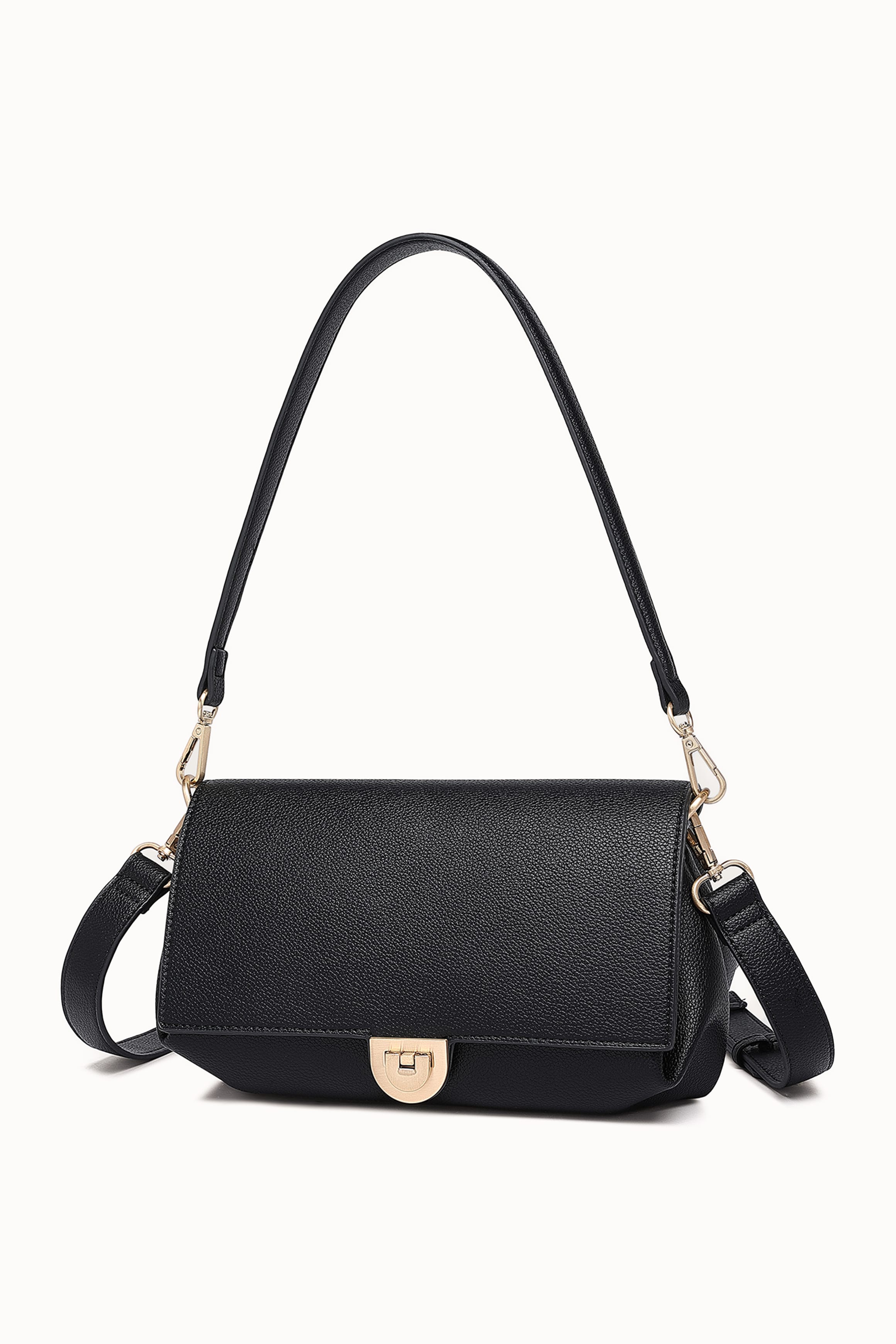 Winona Shoulder Bag - Black - Image 9
