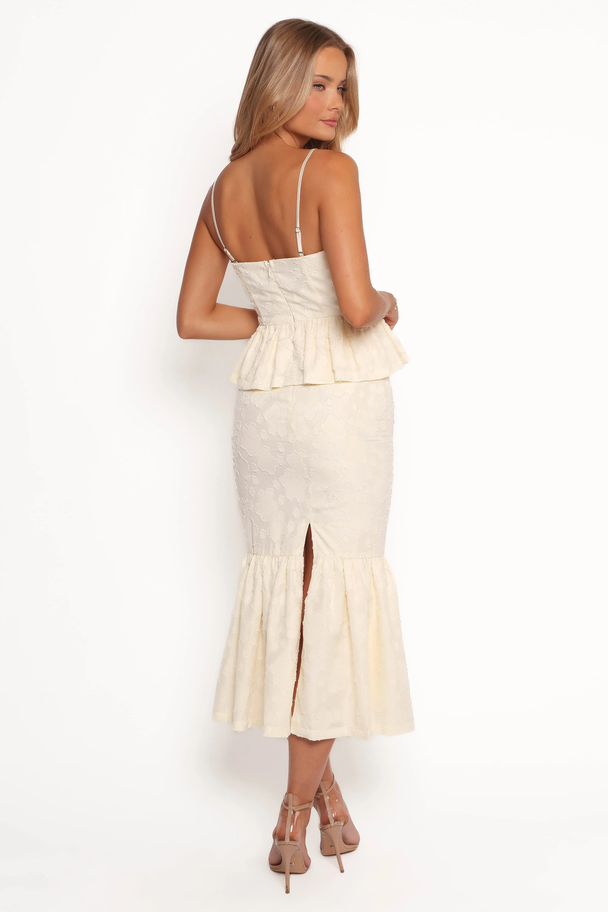 Xami Skirt Set - Pale Yellow - Image 3