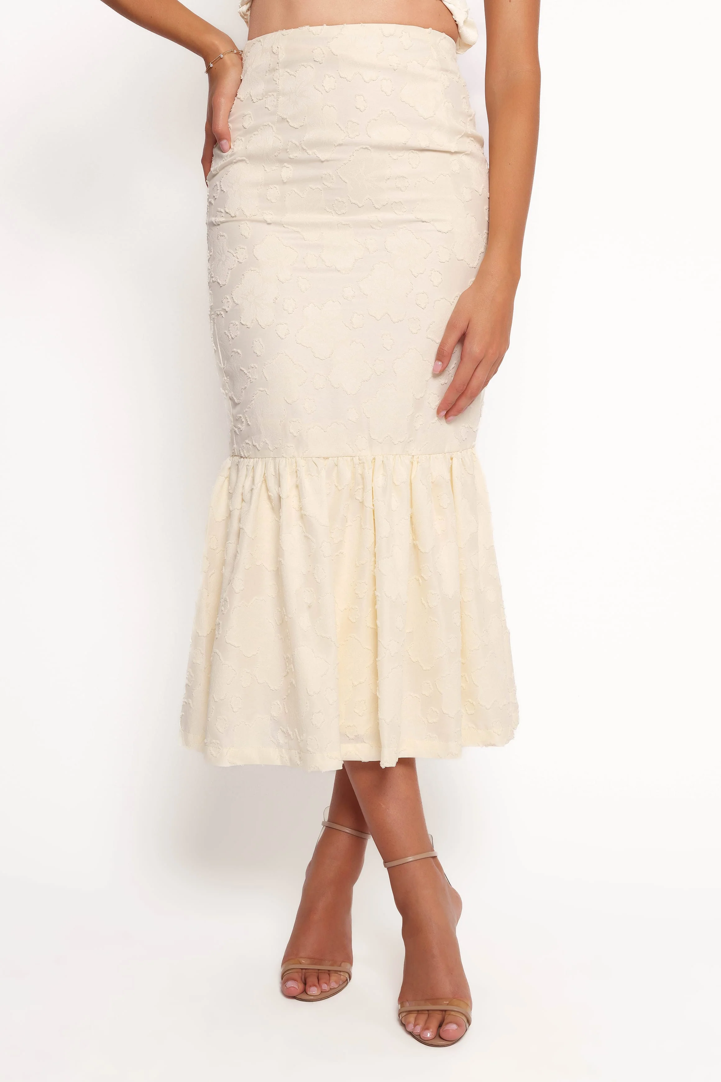 Xami Skirt Set - Pale Yellow - Image 5