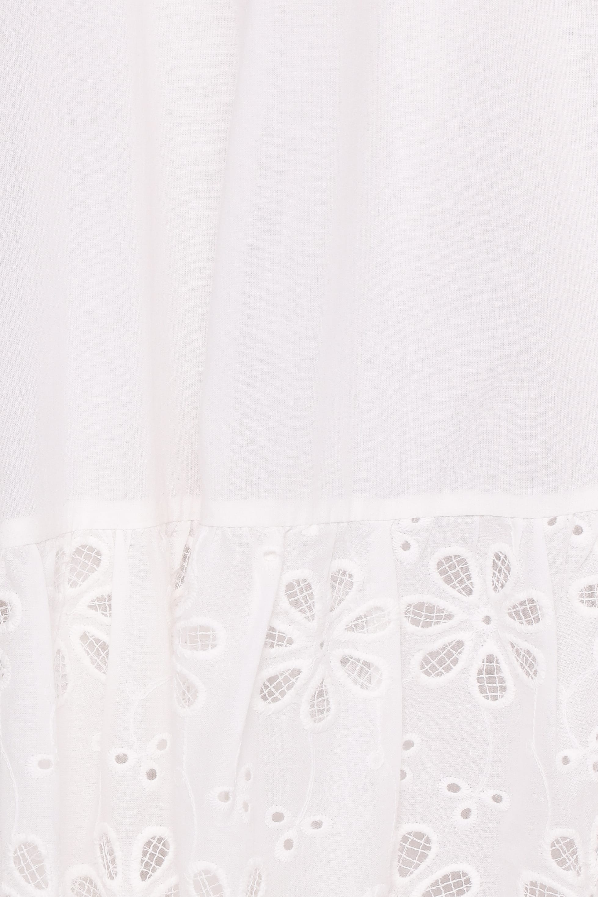 Xana Maxi Dress - White Broderie - Image 6